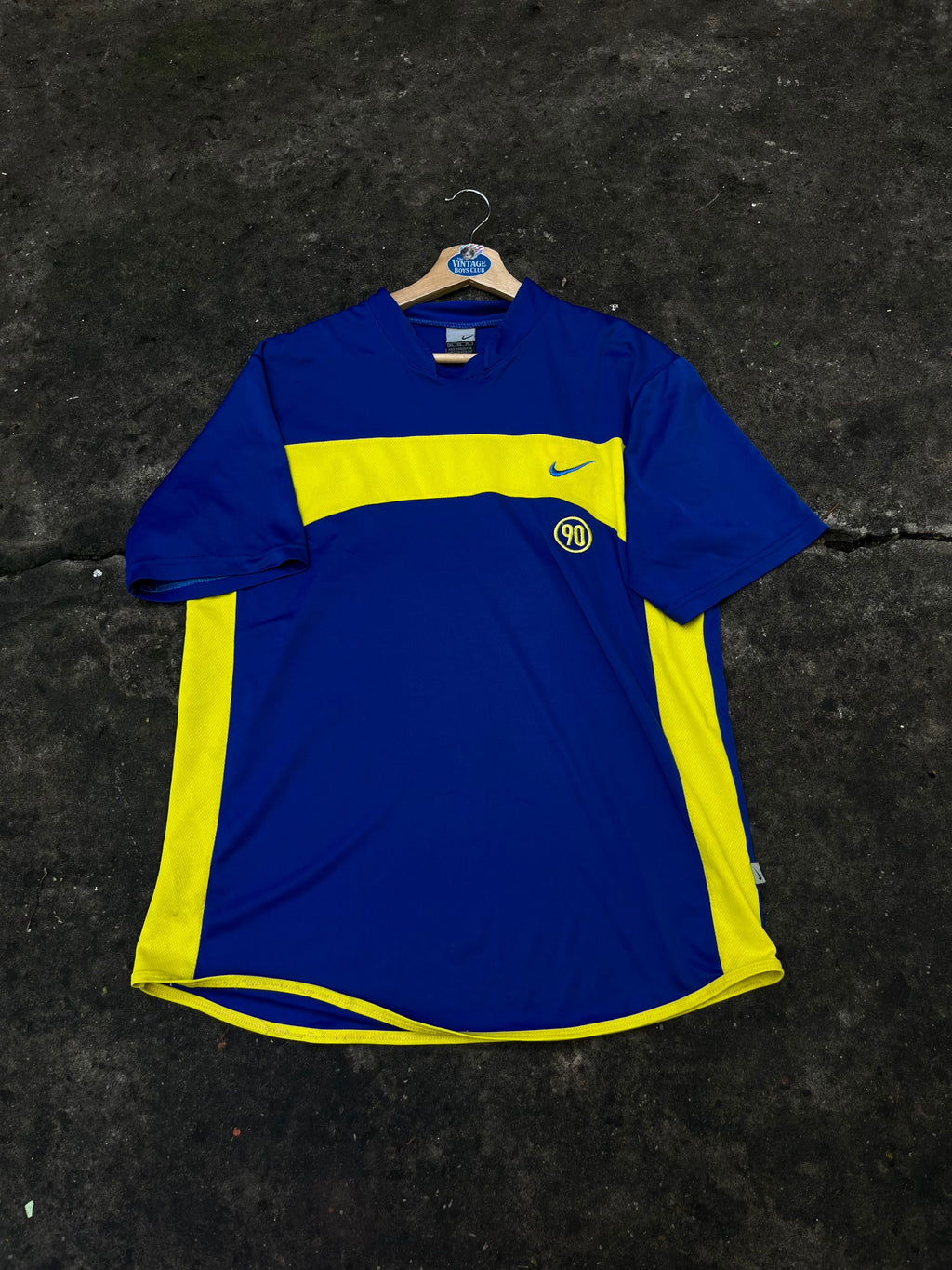 Remera Boca Nike Total 90 Retro