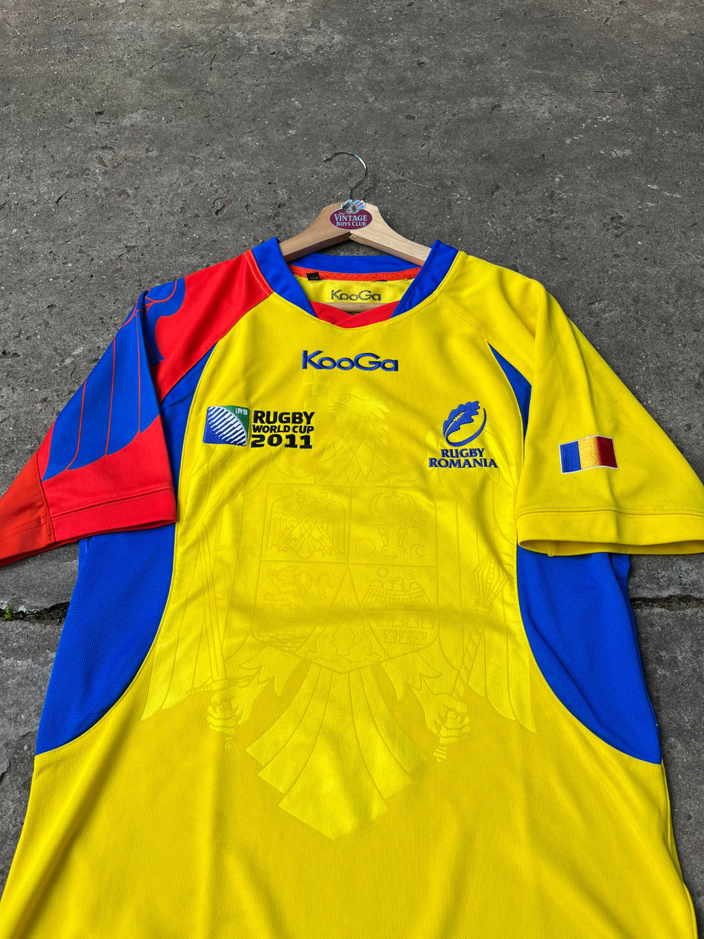 Camiseta Rumanía Mundial 2011 de Juego