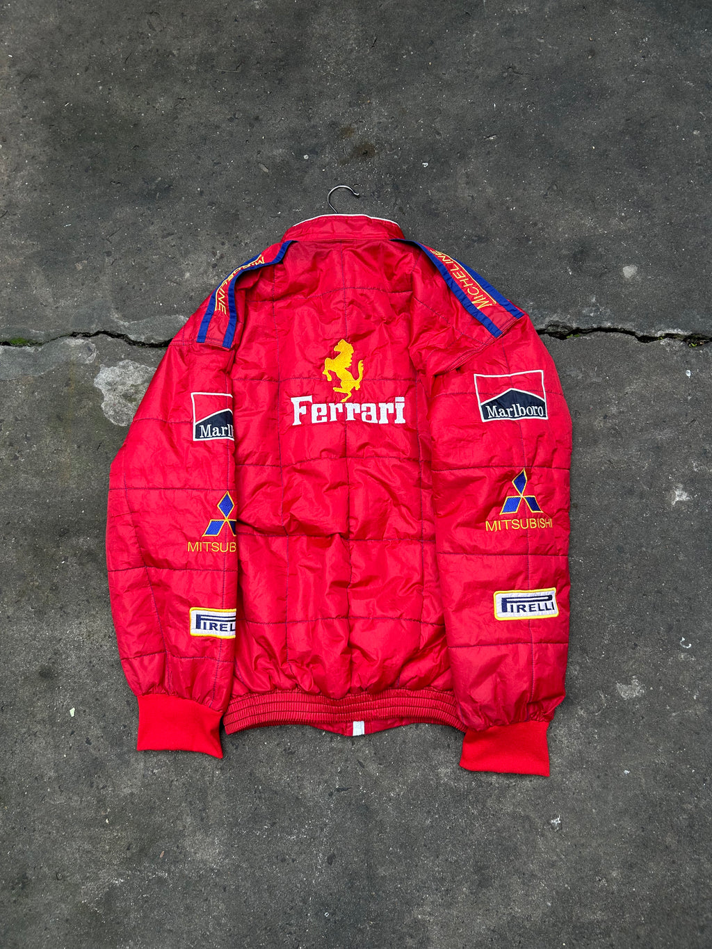 Campera Ferrari de Carrera Vintage 90s