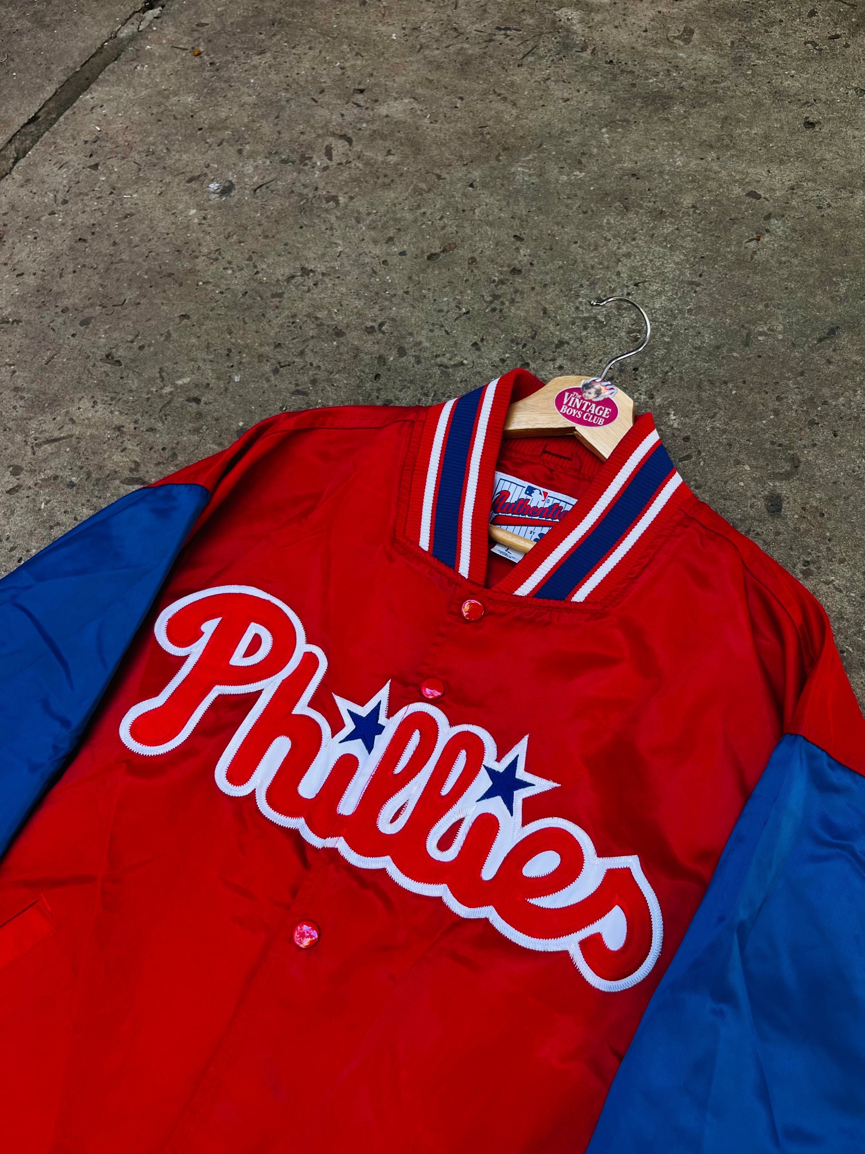 Chaqueta Phillies Béisbol Starter 90s Original