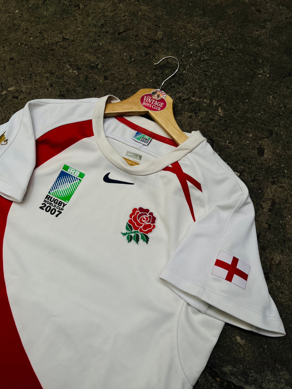 Camiseta Inglaterra Mundial 2007 Nike Original