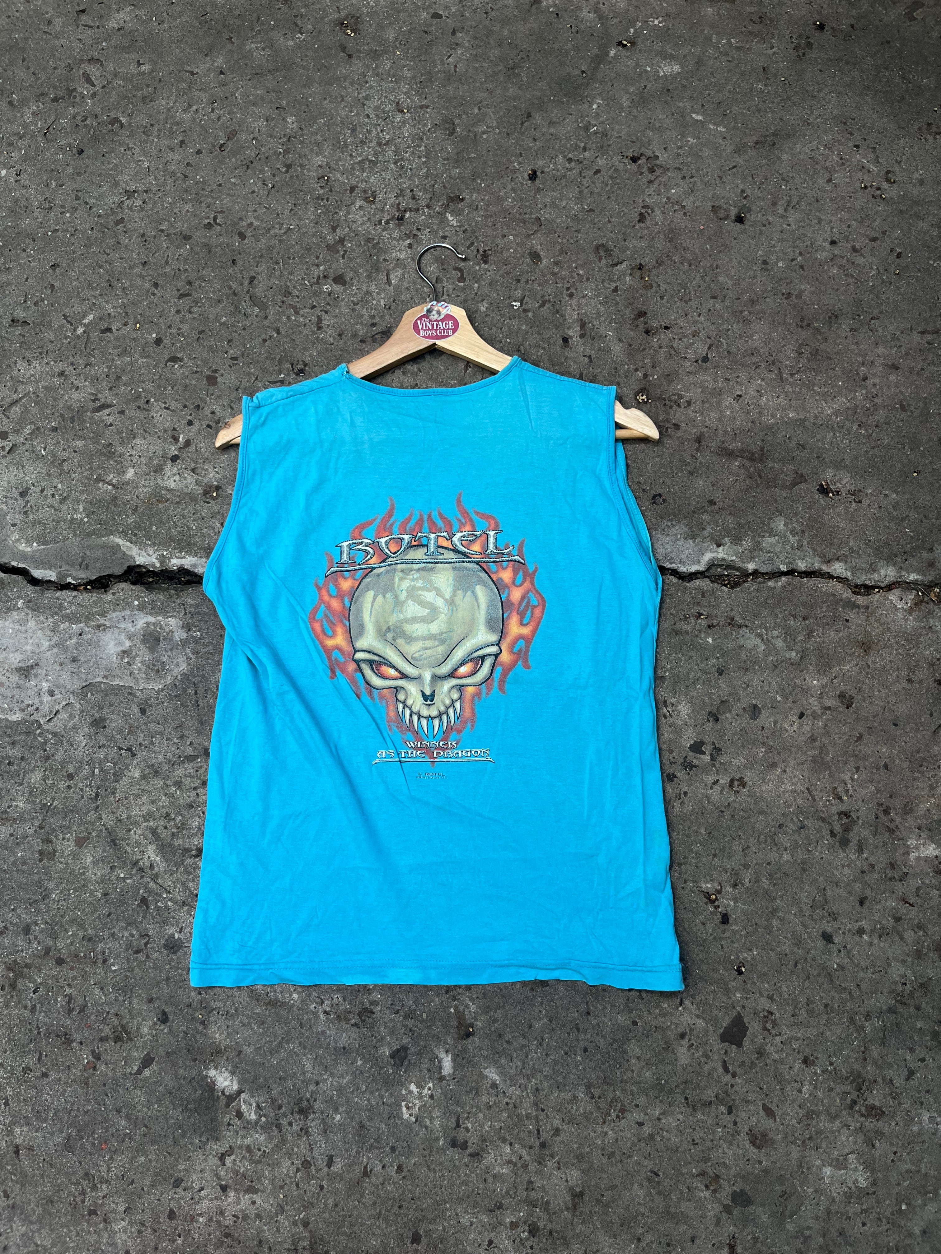 Musculosa Y2K Calavera