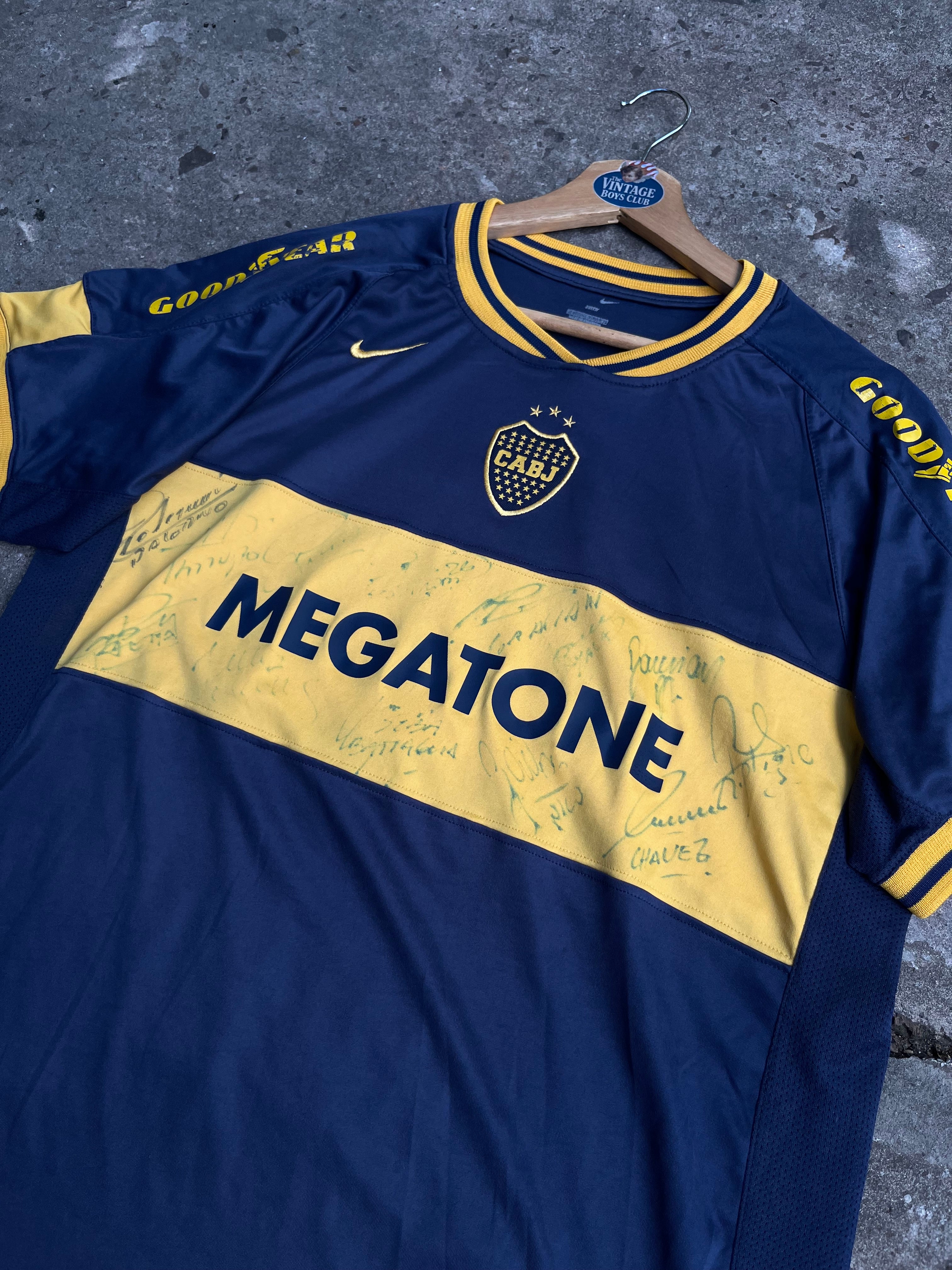Camiseta Boca 2006 De Gago Autografiada
