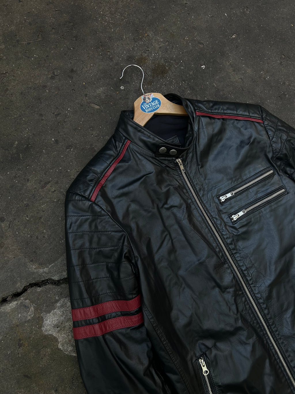 Campera de Cuero Vintage Original