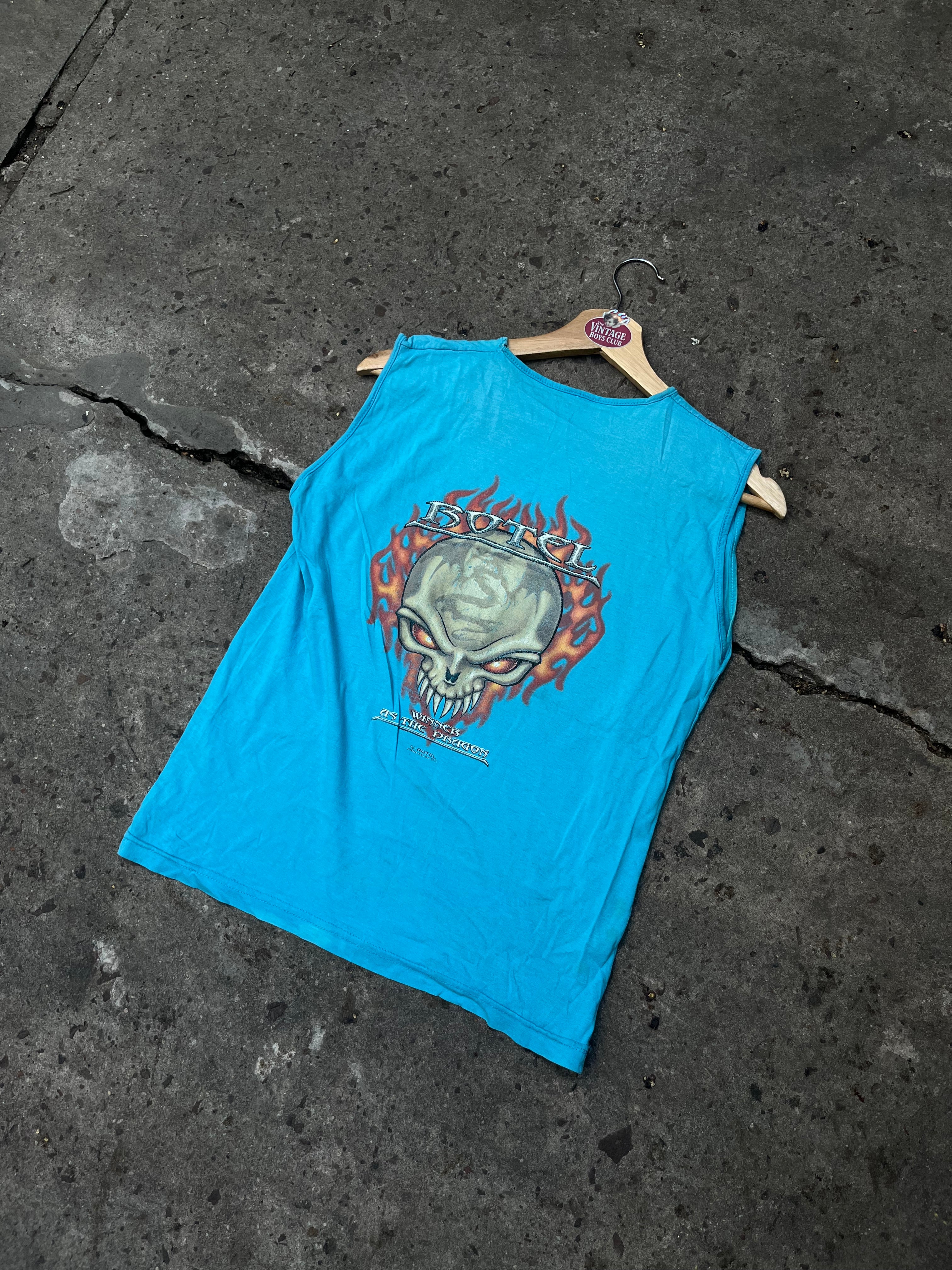 Musculosa Y2K Calavera
