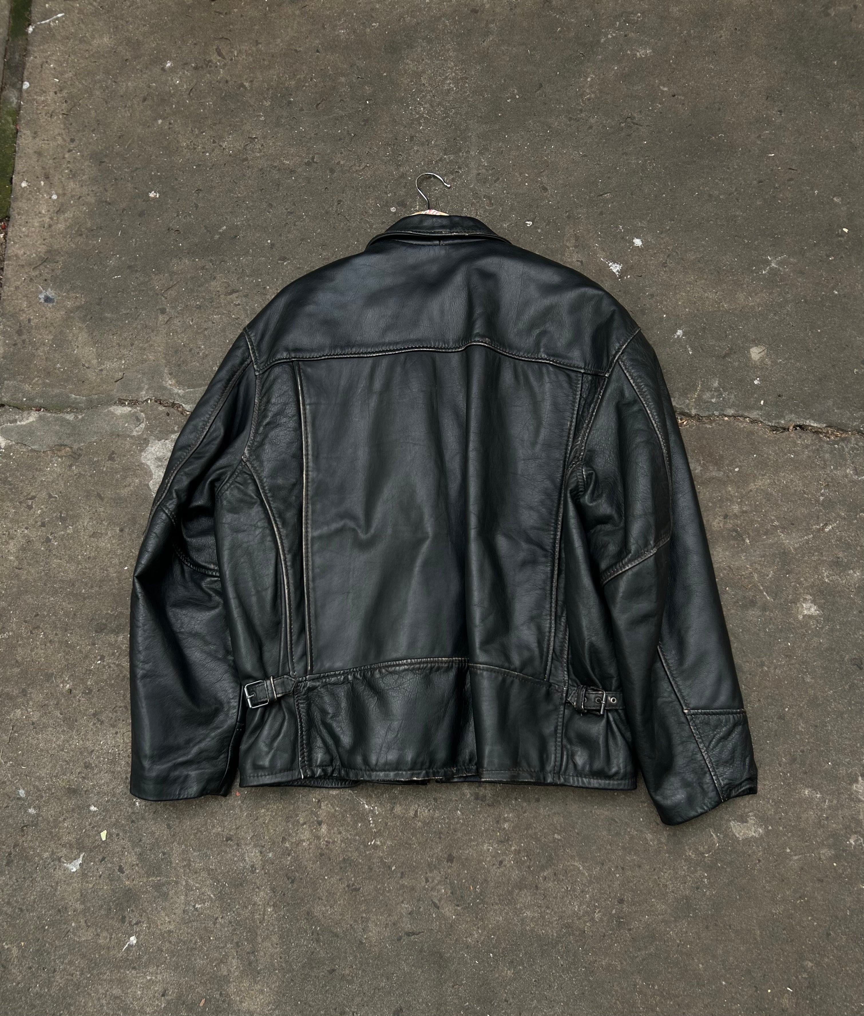 Campera de Cuero Vintage Original