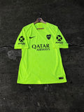 Camiseta Boca 2018/19 Suplente Fluor Original
