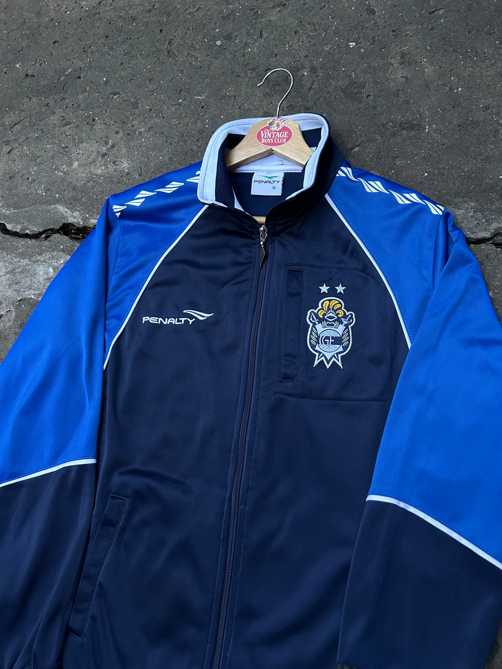 Campera Gimnasia Penalty Azul Original