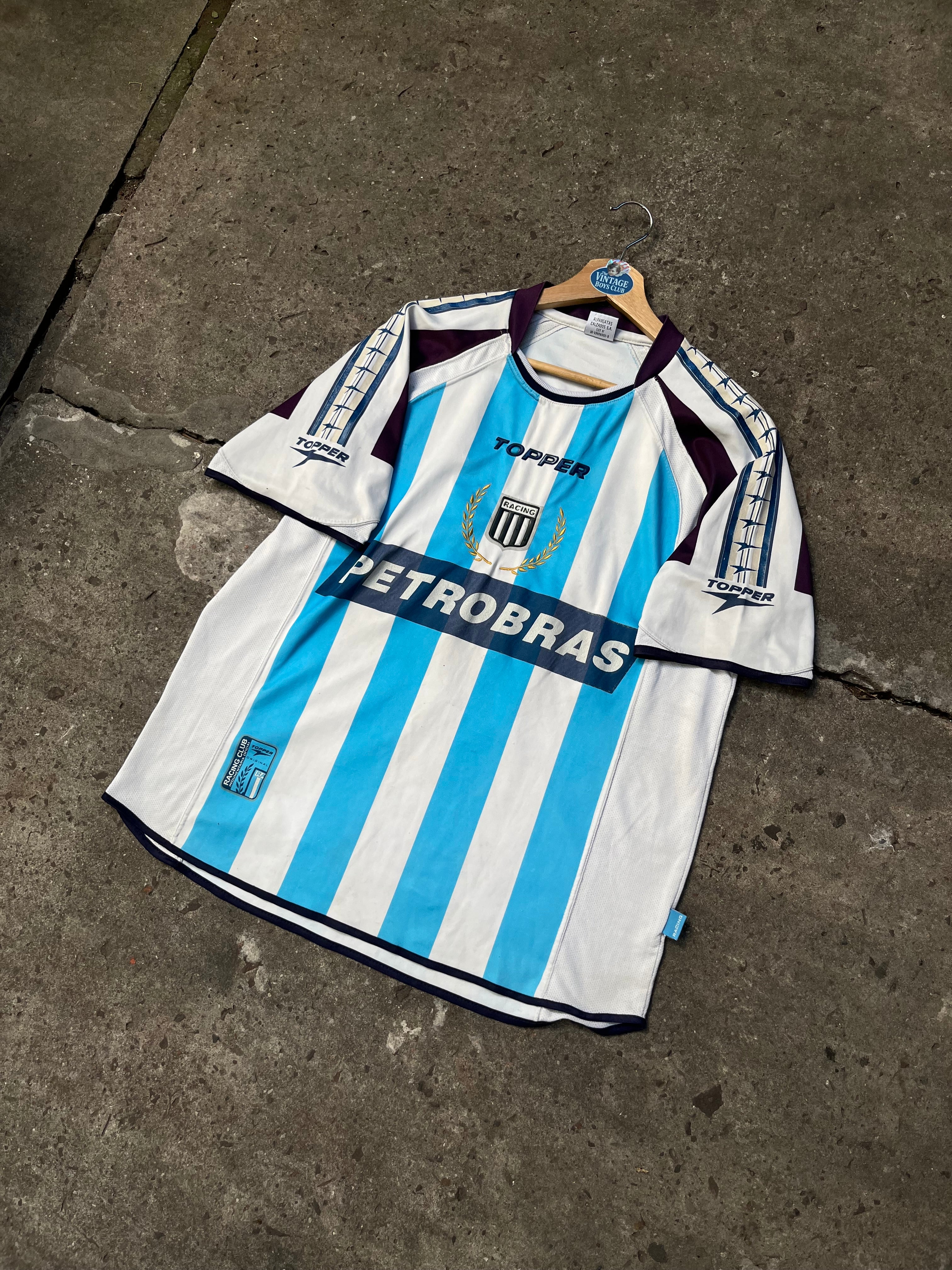 Camiseta Racing 2004 Topper ade Juego
