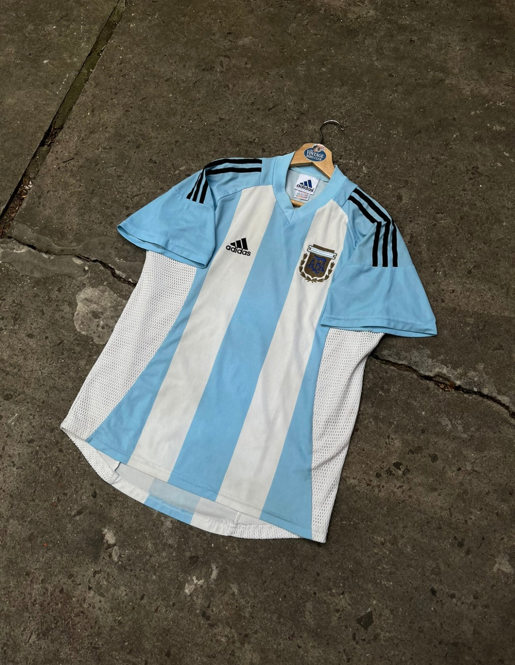 Camiseta Argentina 2002 Titular Original