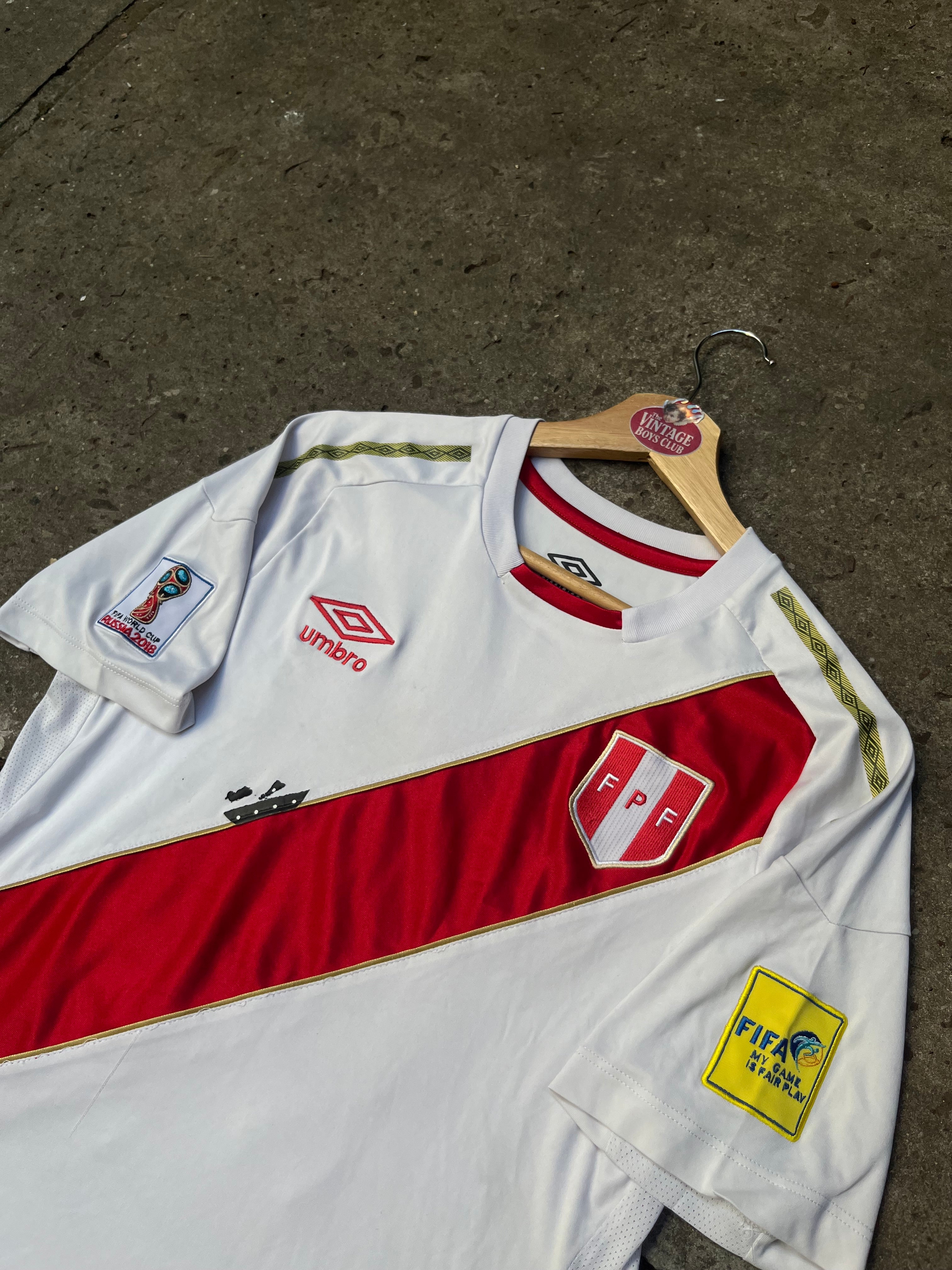 Camiseta Peru Titular De Utileria de Farfán