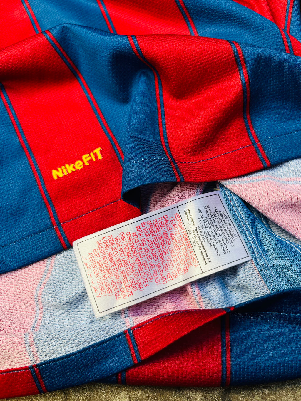 Camiseta Barcelona 2010 Manga Larga Original Nueva con Etiqueta