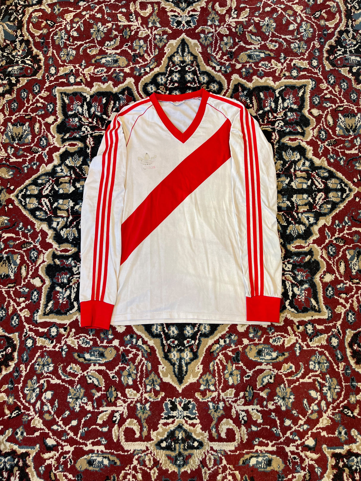 Camiseta River 1984/85 Manga Larga Adidas Original