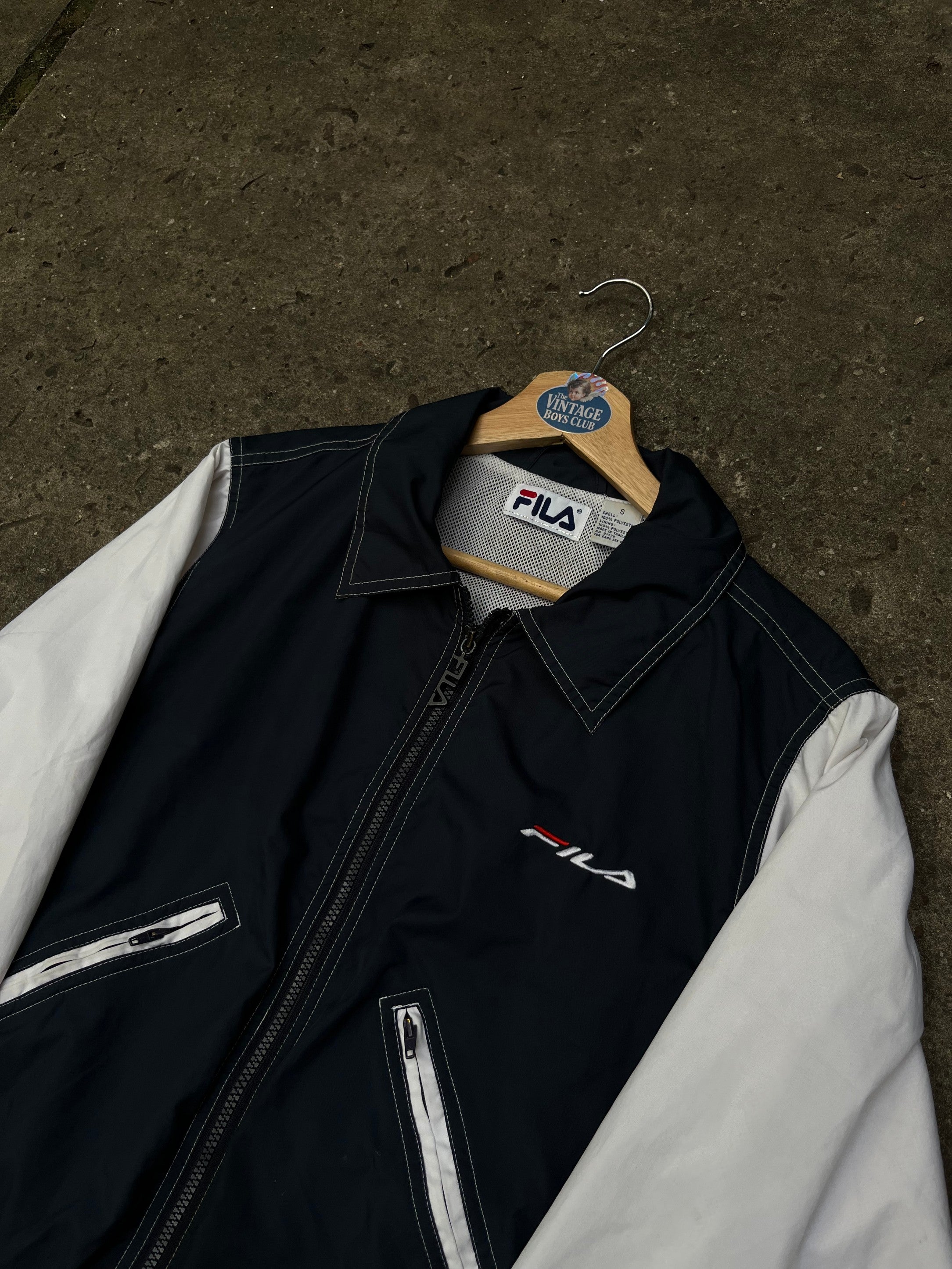 Campera Fila Rompeviento Vintage Original