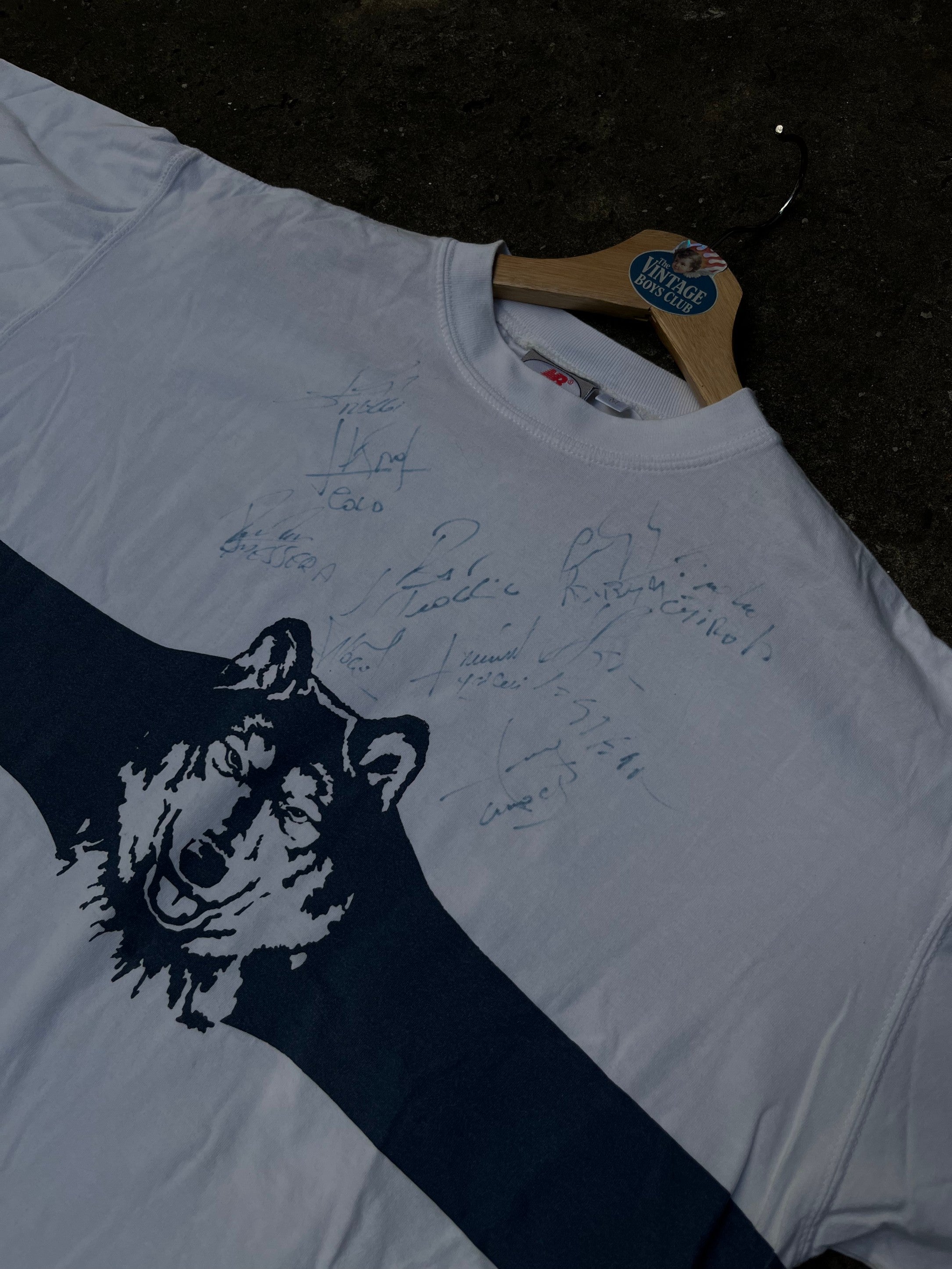 Remera Gimnasia New Balance Autografiada Original