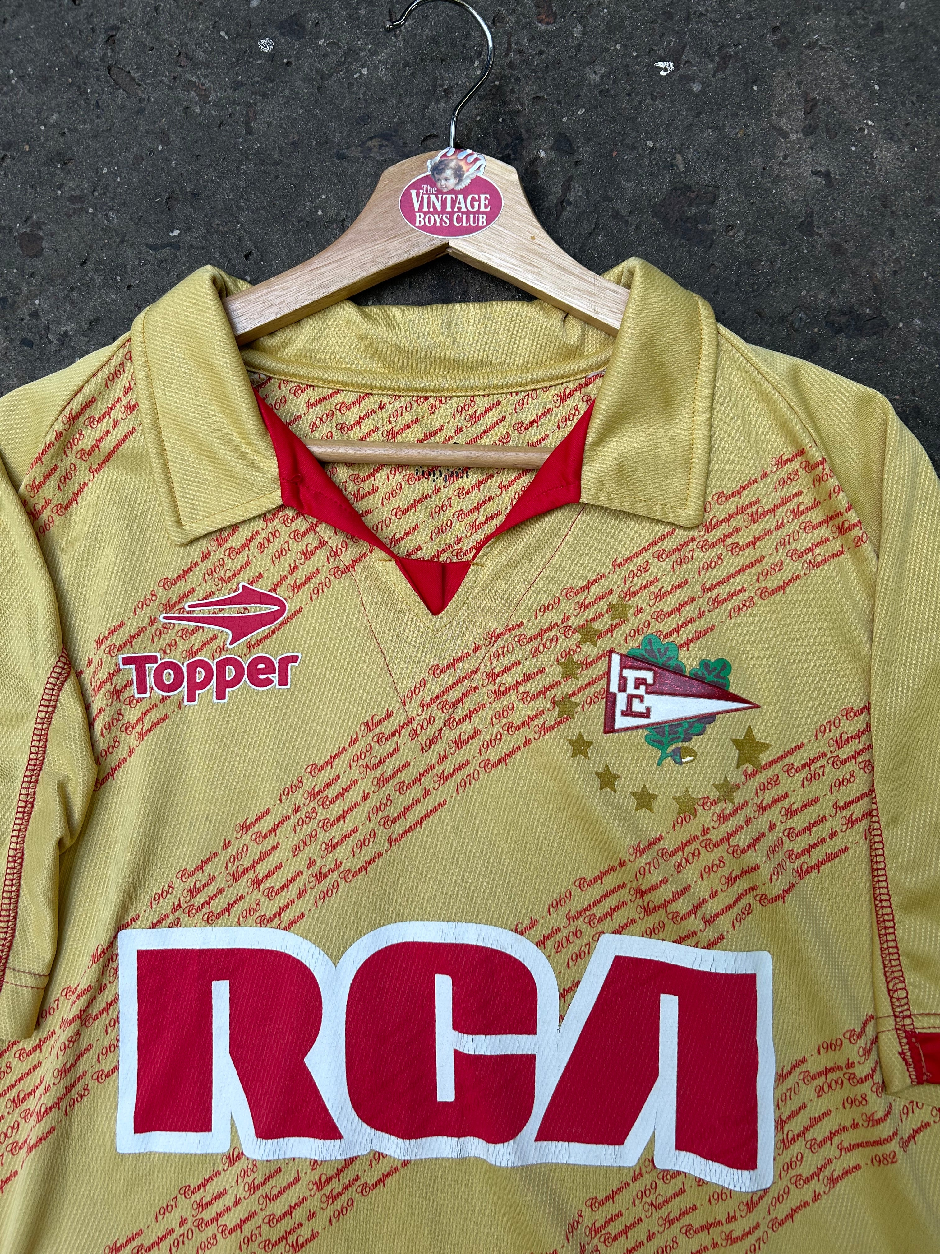Camiseta Estudiantes 2009 Dorada de Utileria de Veron