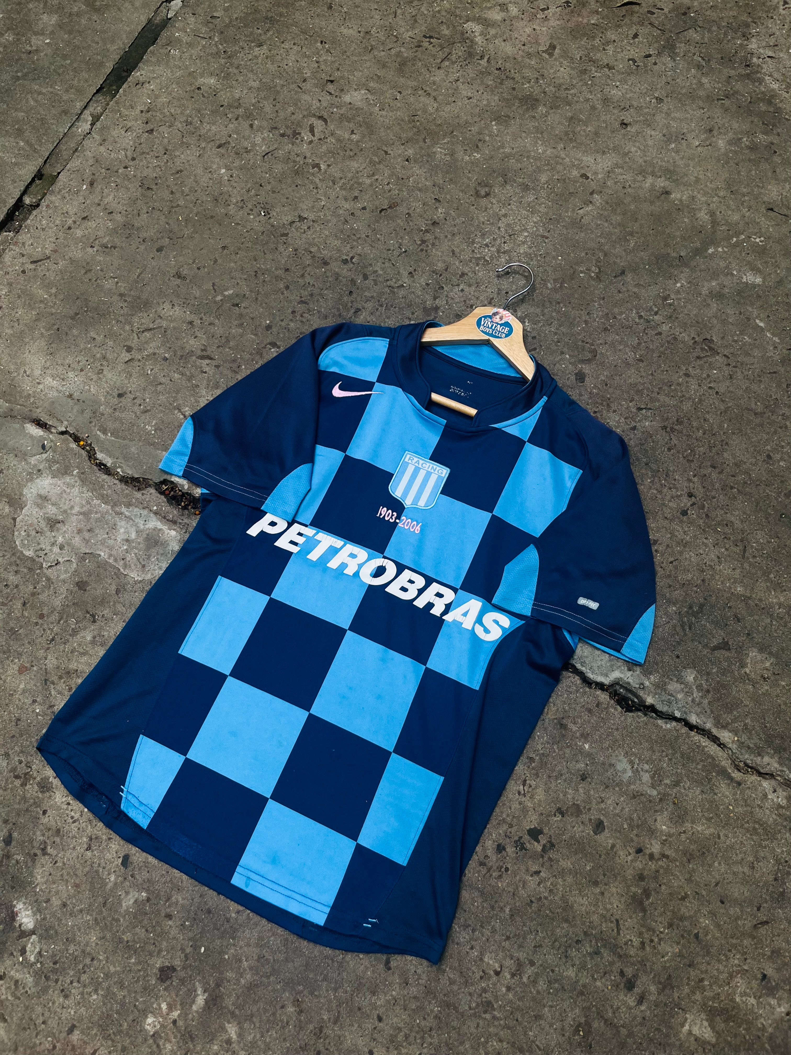 Camiseta Racing 2006 Nike Suplente Original