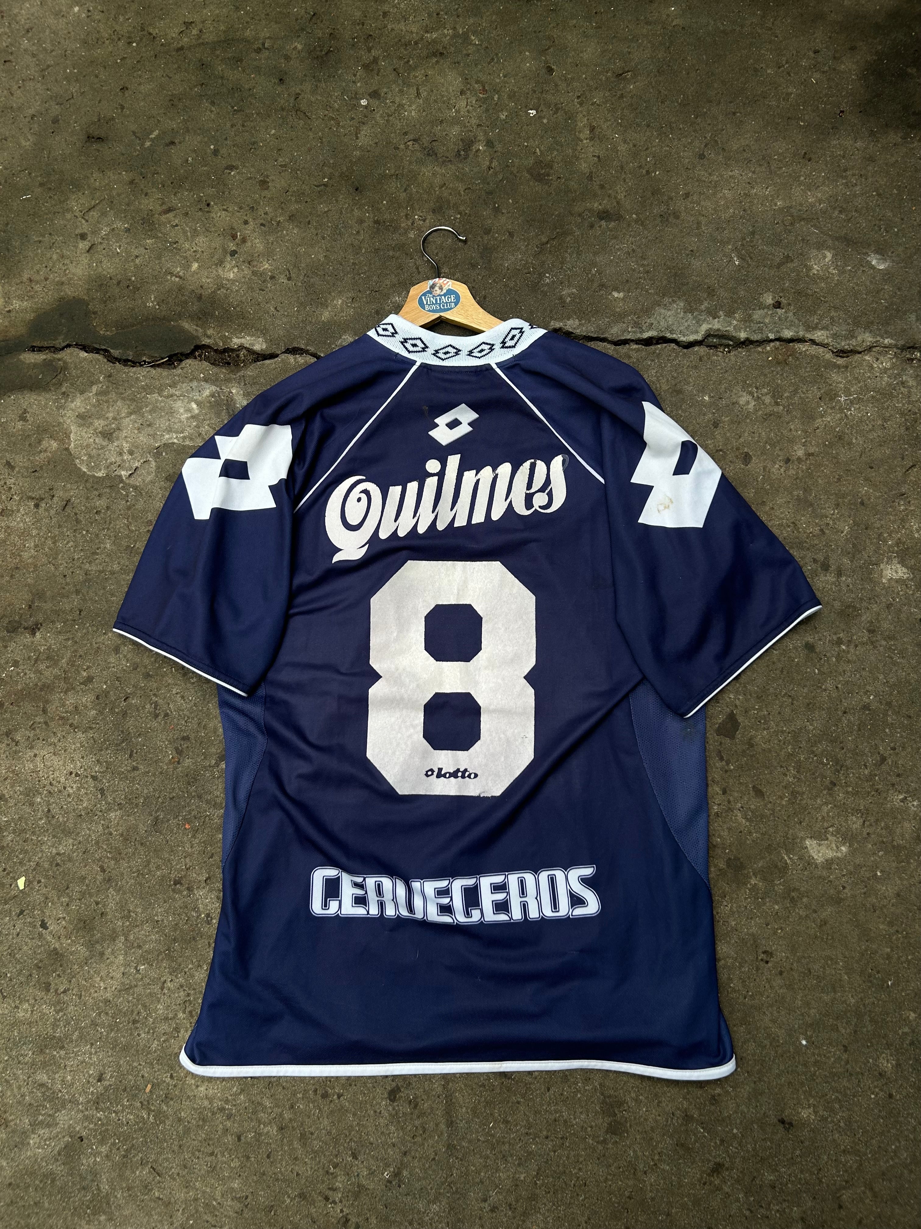 Camiseta Quilmes 2002 Lotto de Juego