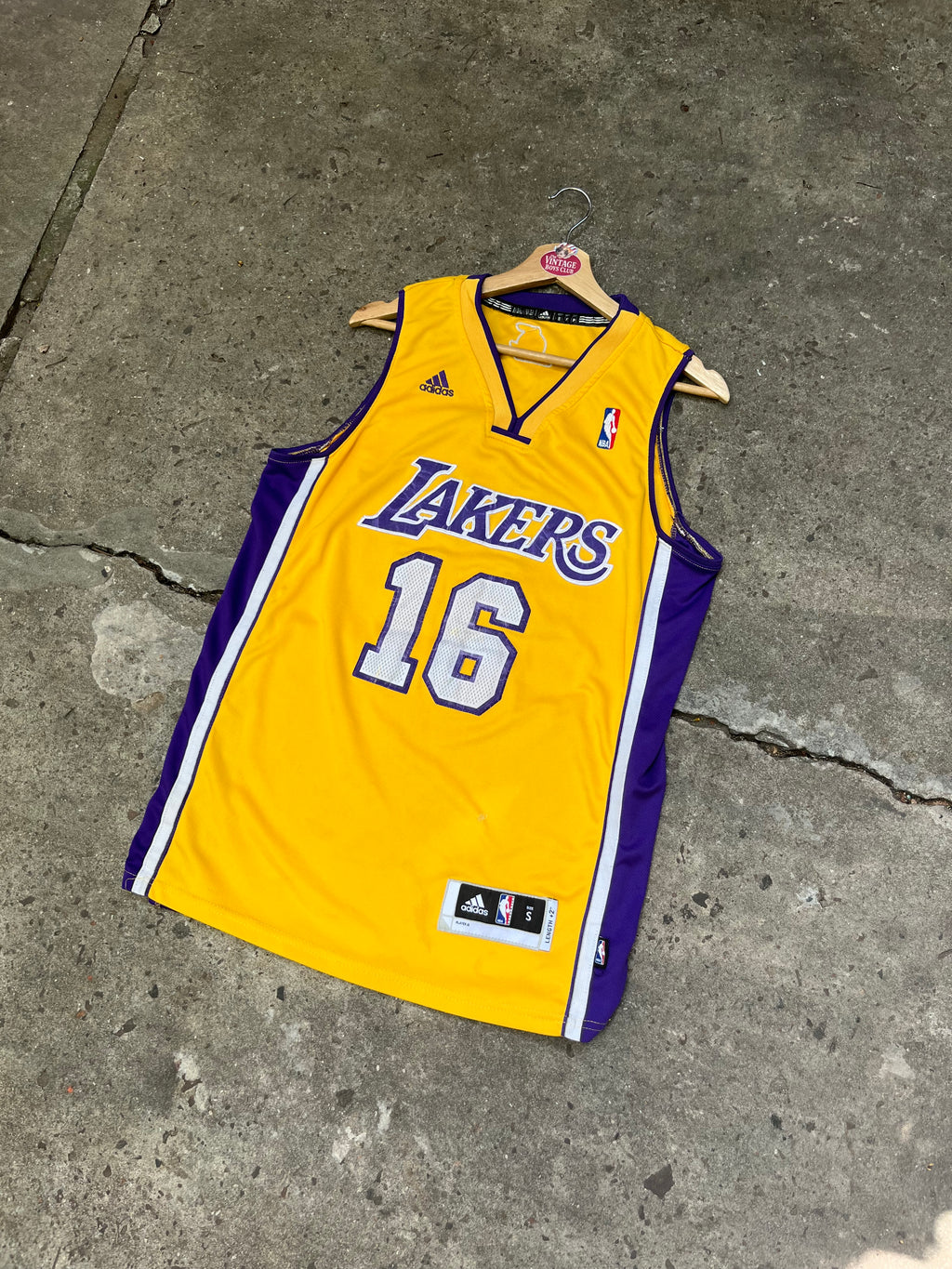 Camiseta Los Lakers Adidas Original