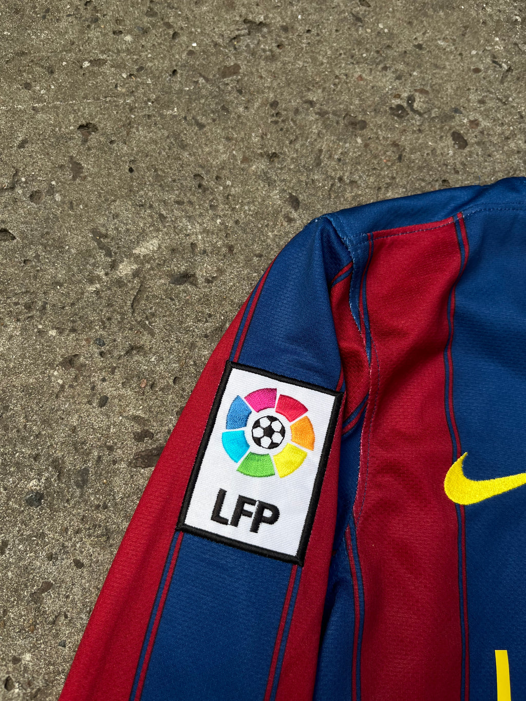 Camiseta Barcelona 2010 Manga Larga Original Nueva con Etiqueta