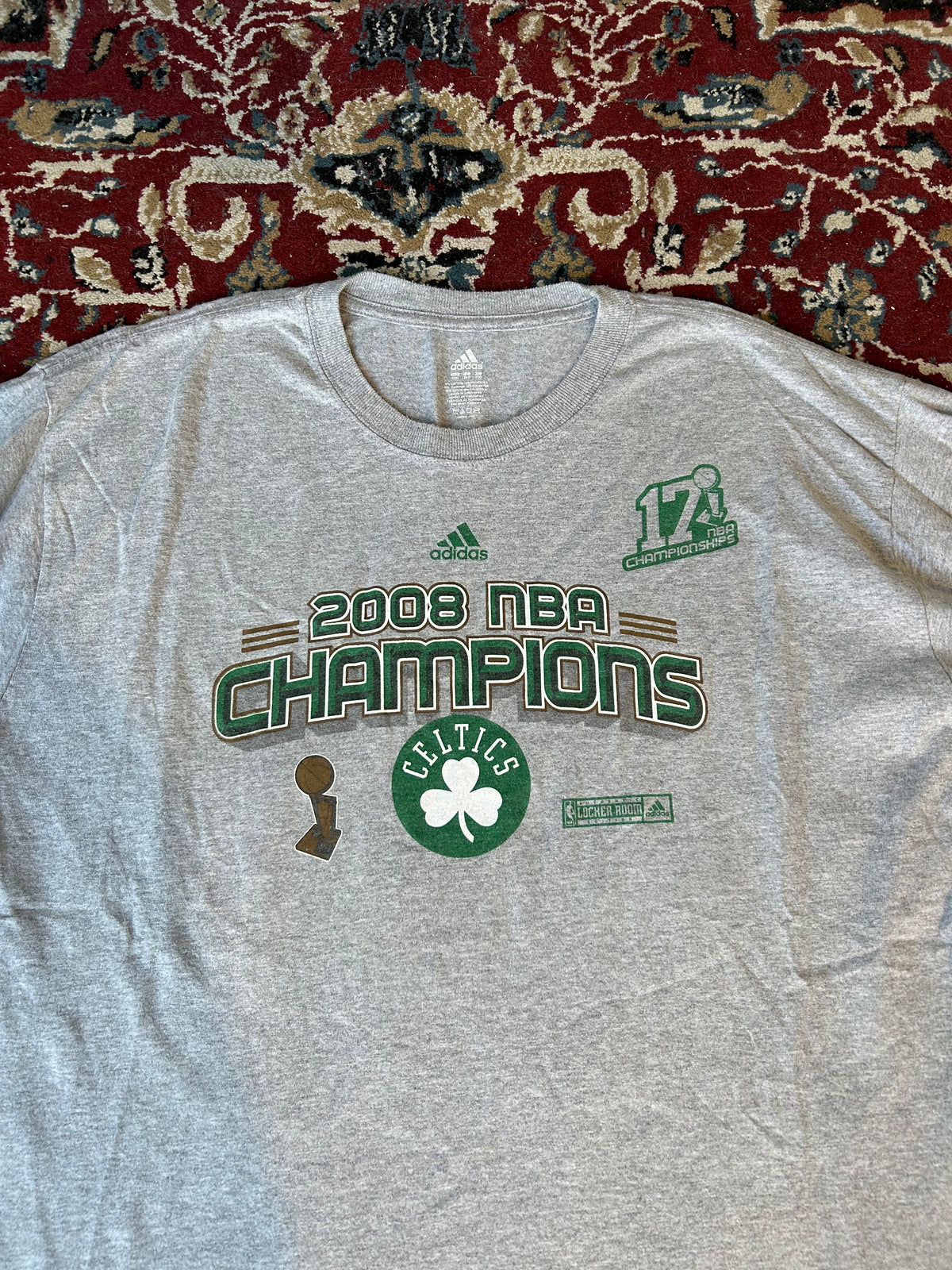 Remera Boston Celtics Campeones 2008 Adidas Original