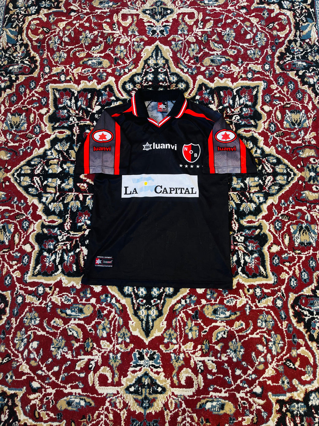 Camiseta Newell's 99' Suplente de Juego de Diego Pomelo Mateo