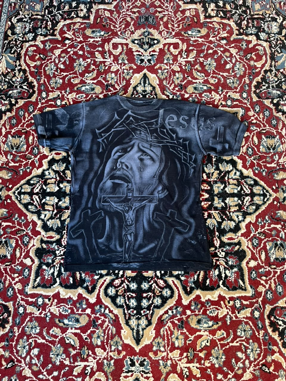 Remera Y2K Jesucristo Vintage Original