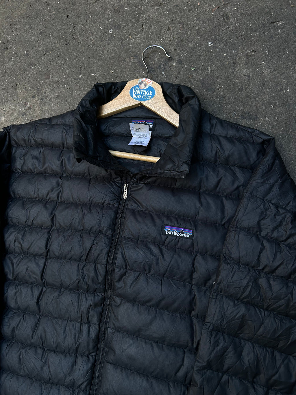 Campera Puffer Patagonia Negra Original
