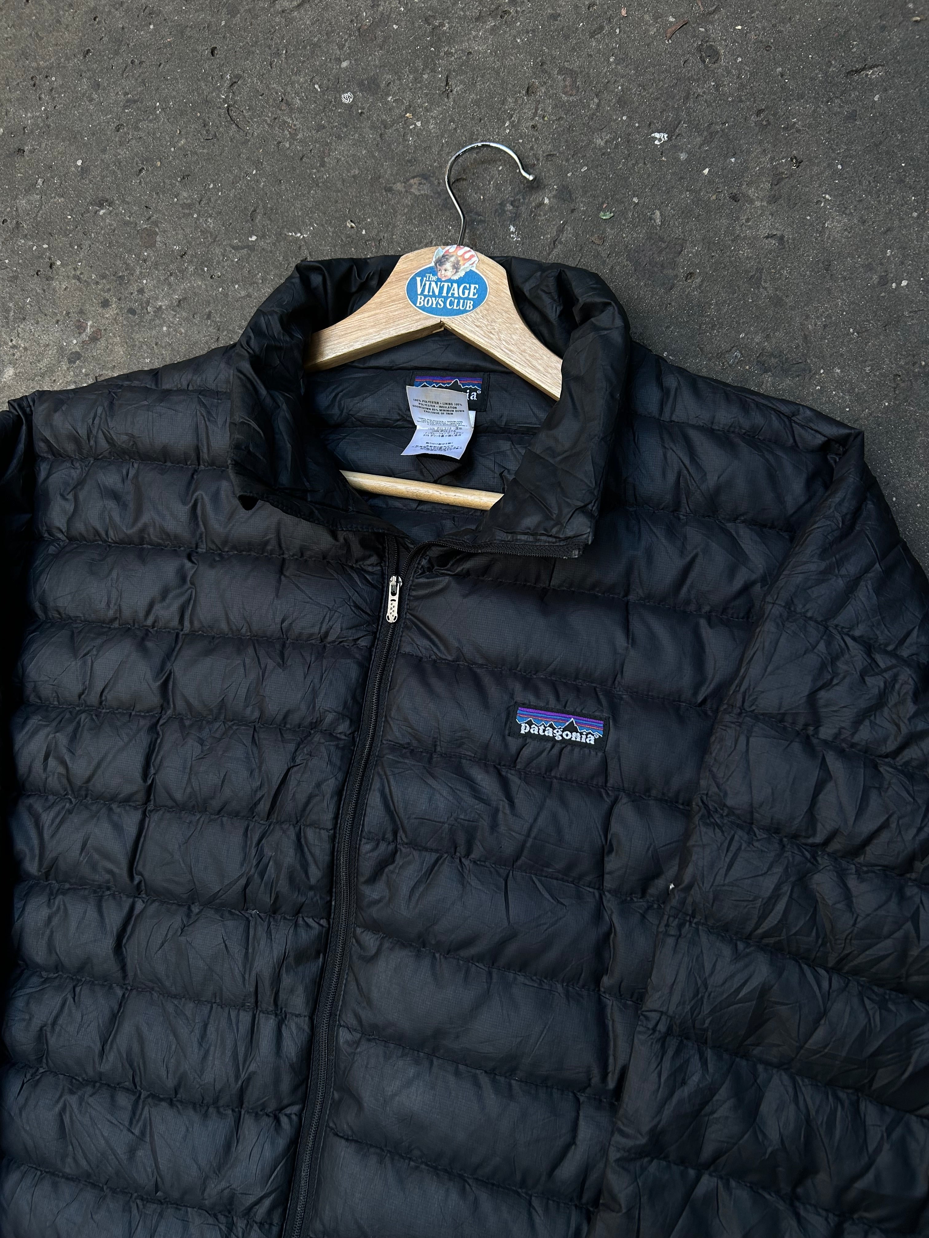 Campera Puffer Patagonia Negra Original