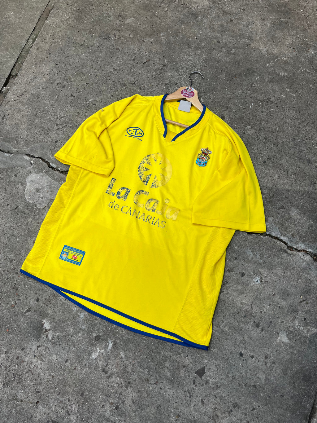 Camiseta Las Palmas 2004/05 De Juego de Siro Darino