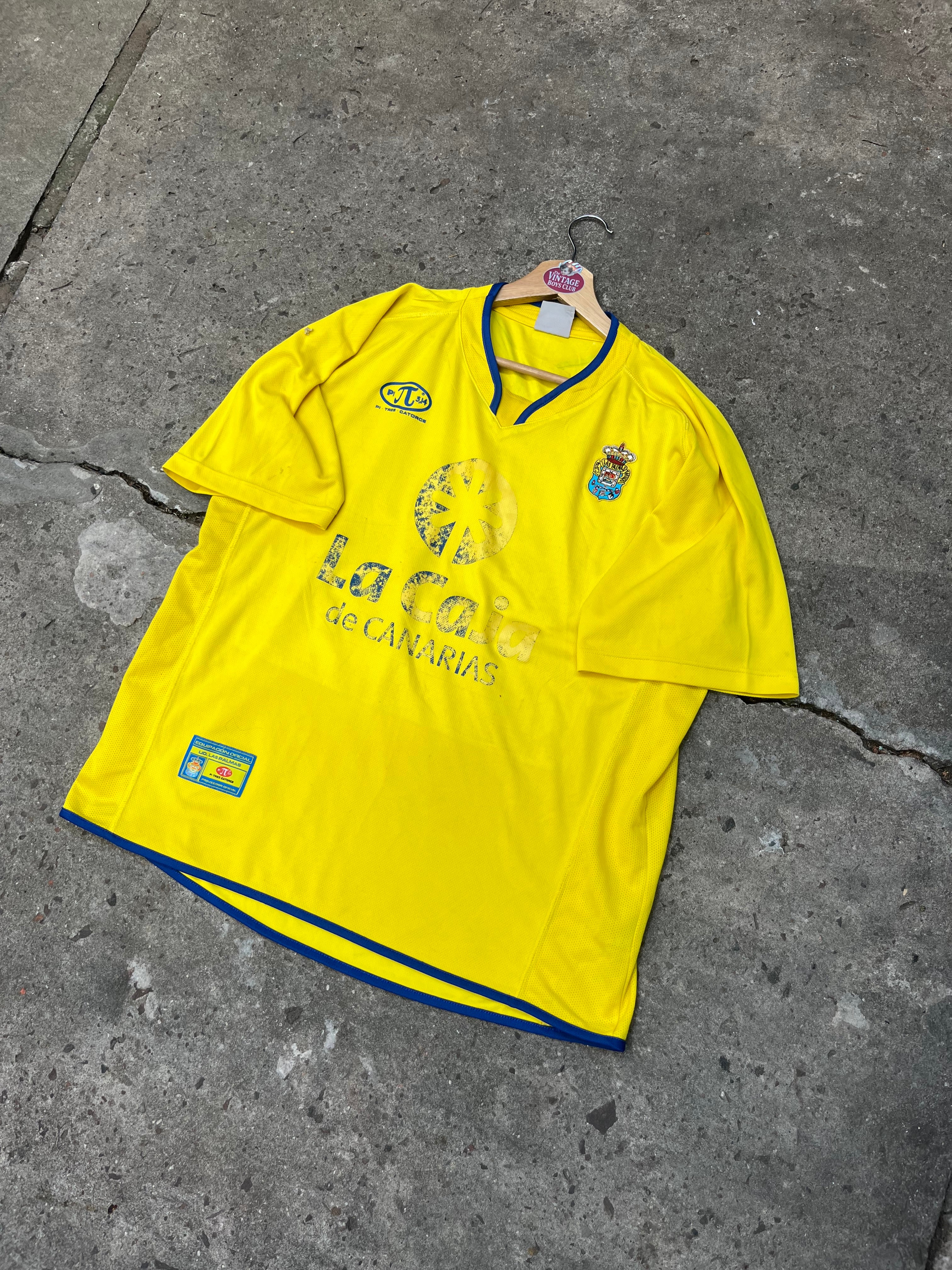 Camiseta Las Palmas 2004/05 De Juego de Siro Darino