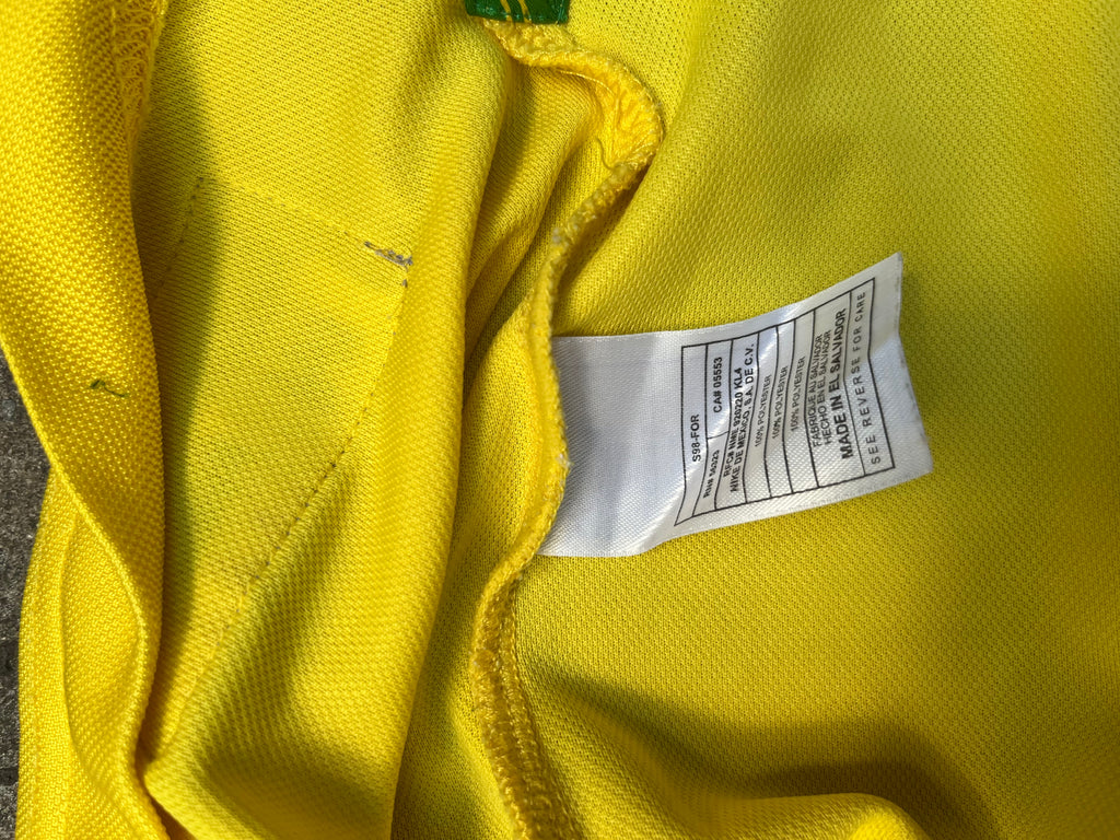 Camiseta Brasil 1998 De Rivaldo Original