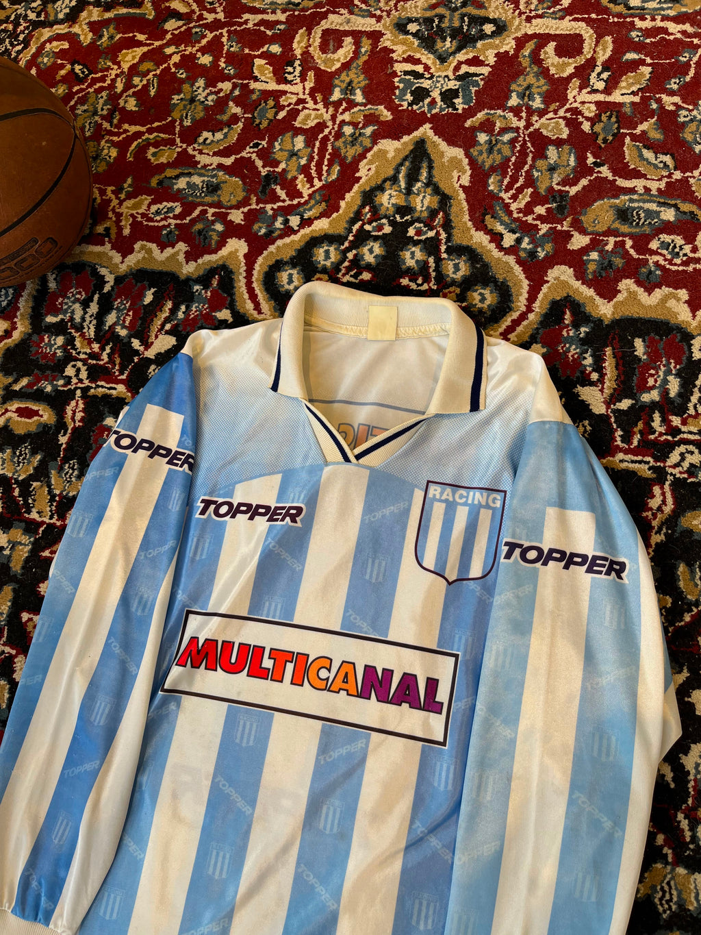 Camiseta Racing 95' Topper Manga Larga Original