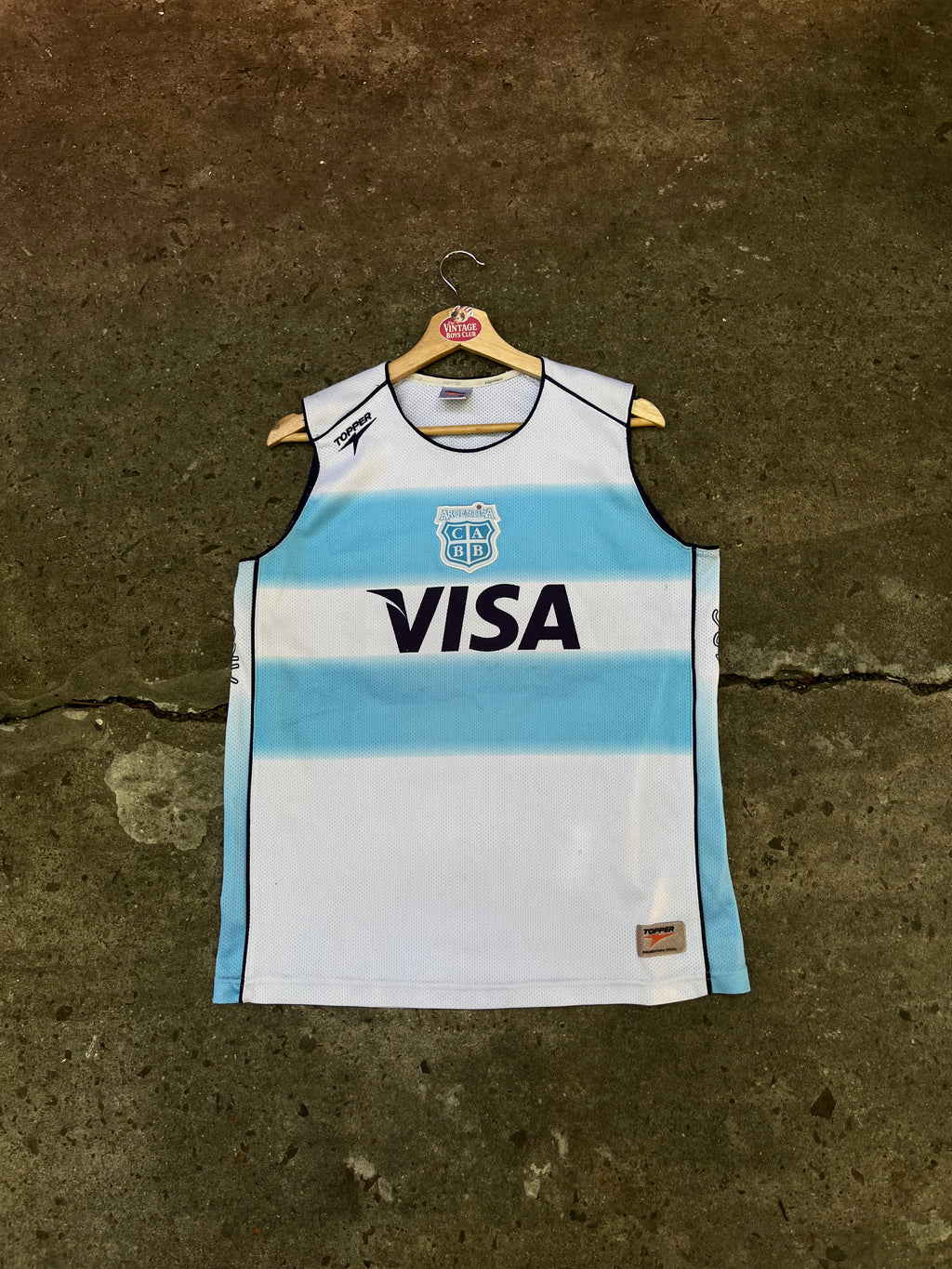 Camiseta Argentina Básquet 2005 Titular Original