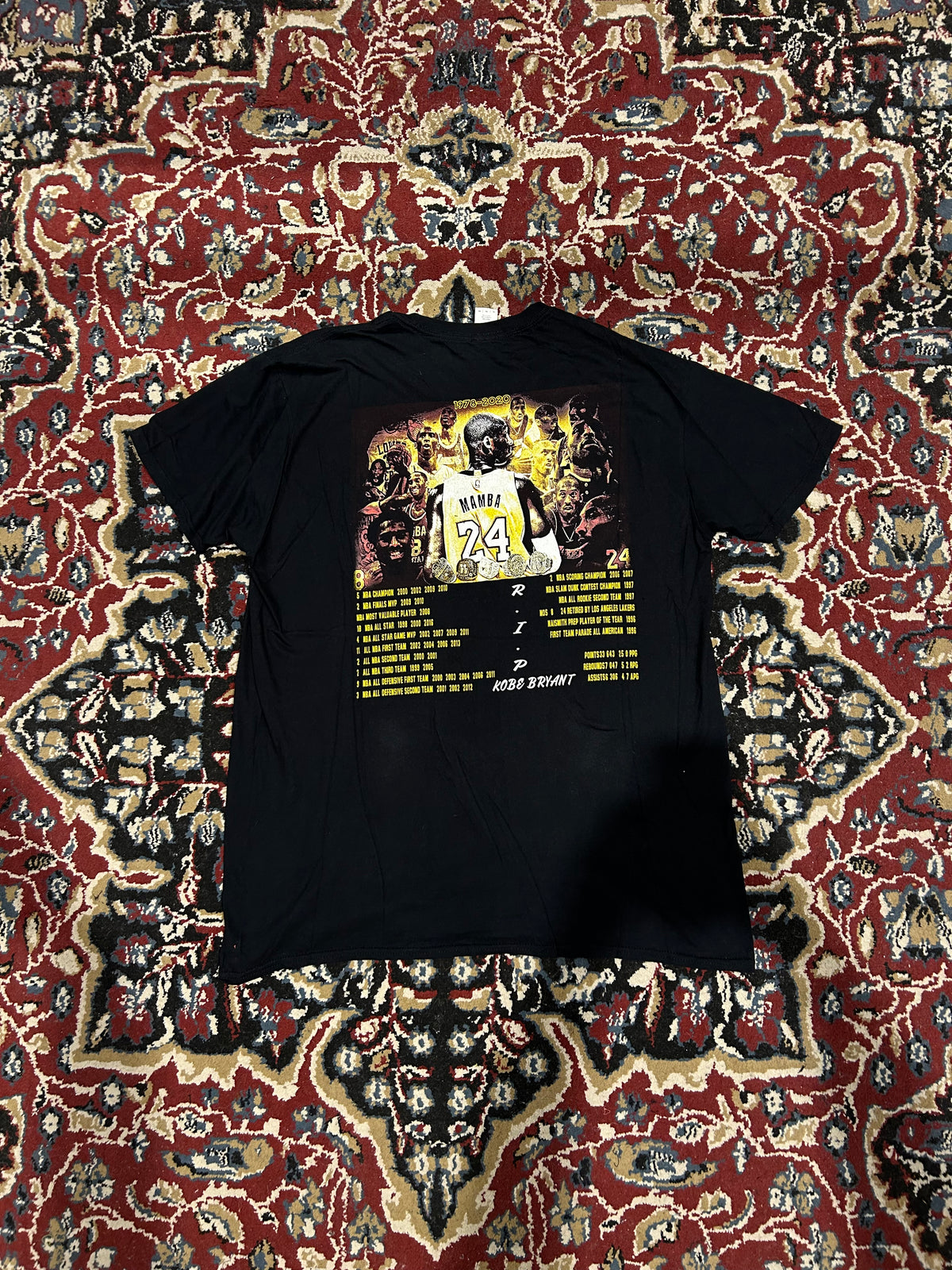 Remera Americana Kobe Bryant Original