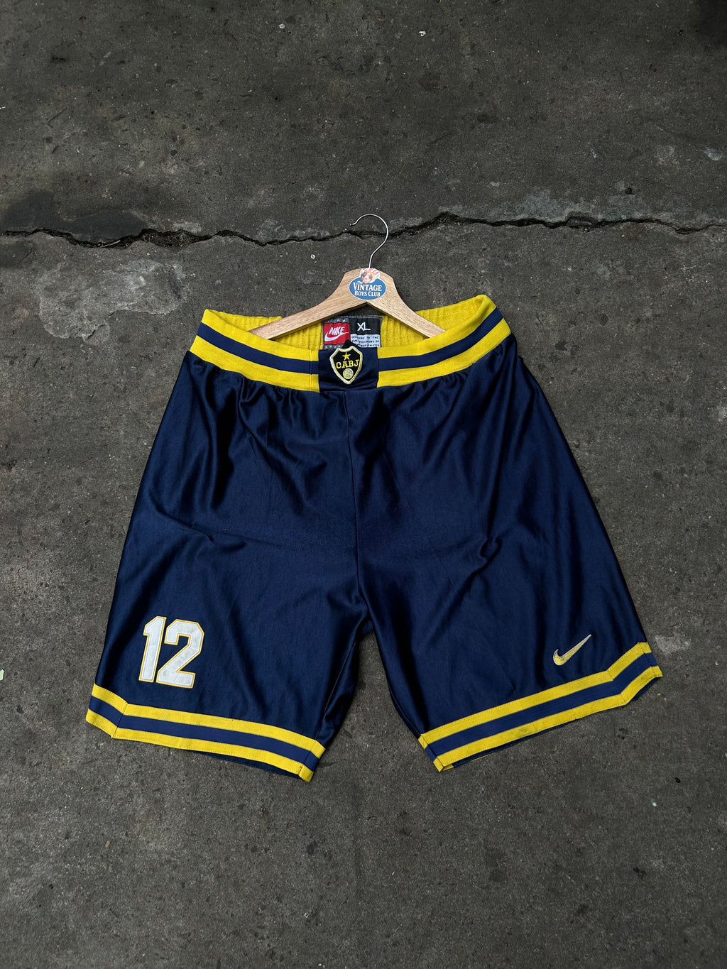 Short Boca Nike 1998 Básquet Original