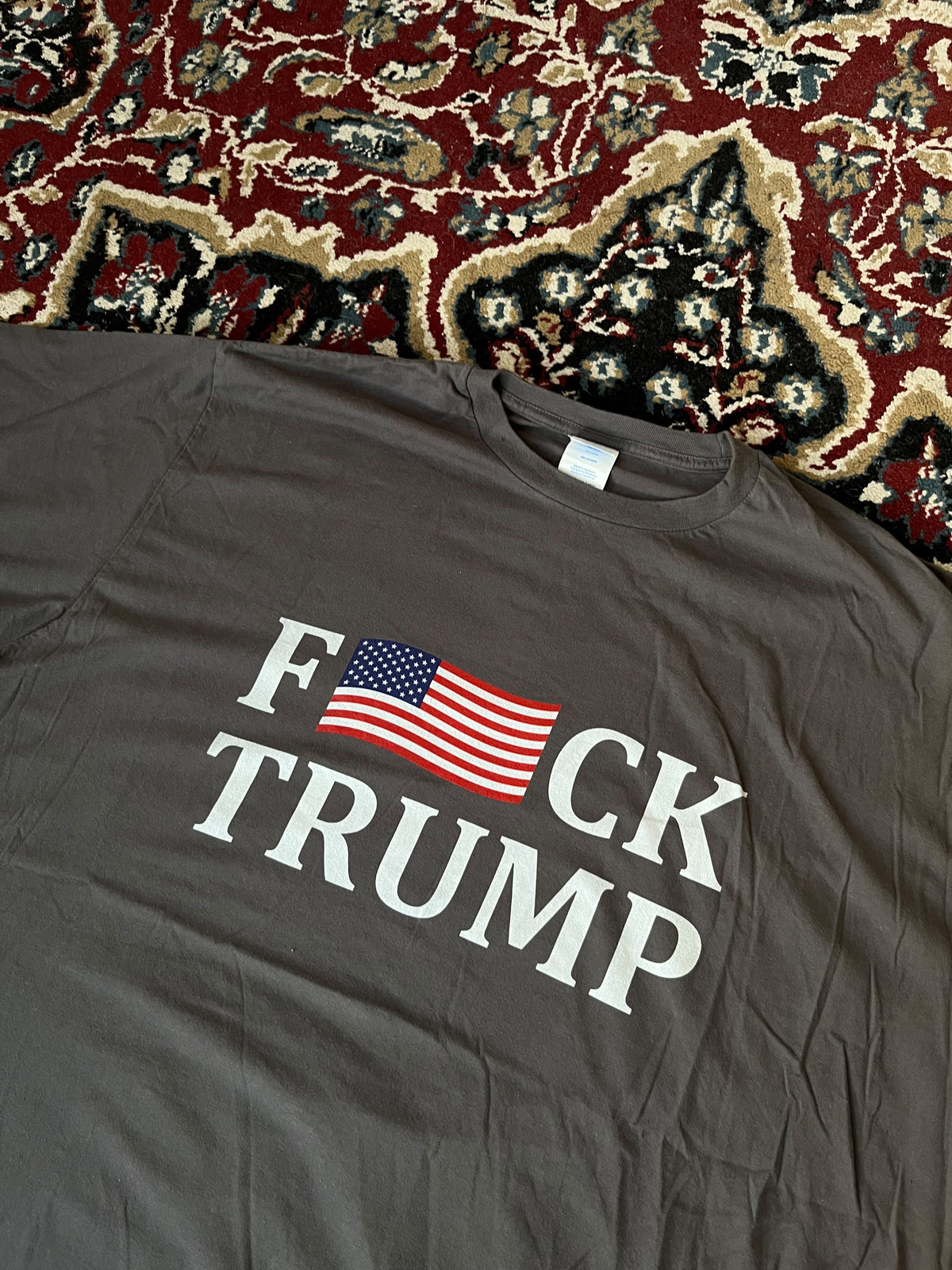 Remera Fuck Trump Americana Original