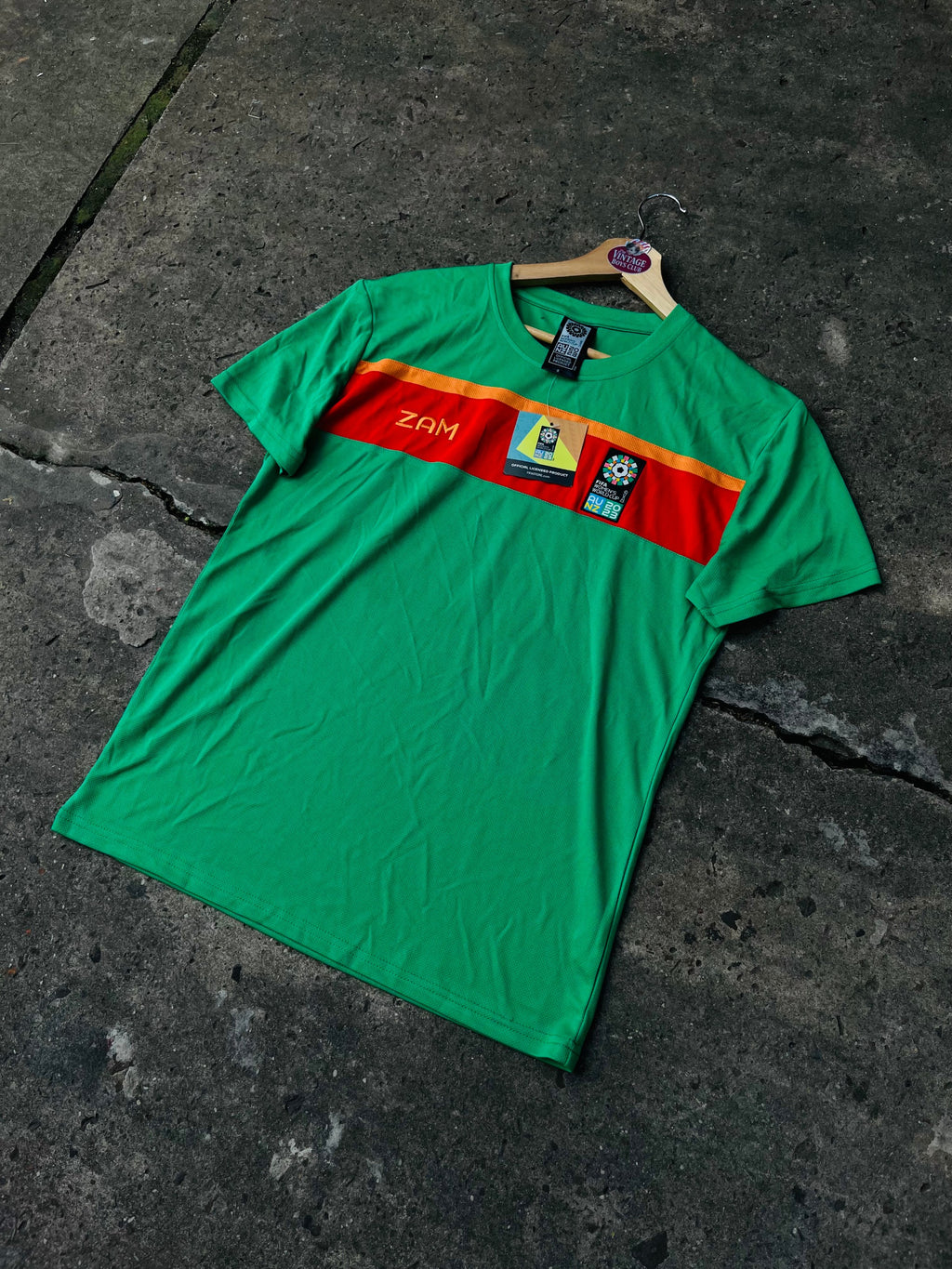 Camiseta Zambia Original Nueva con Etiqueta