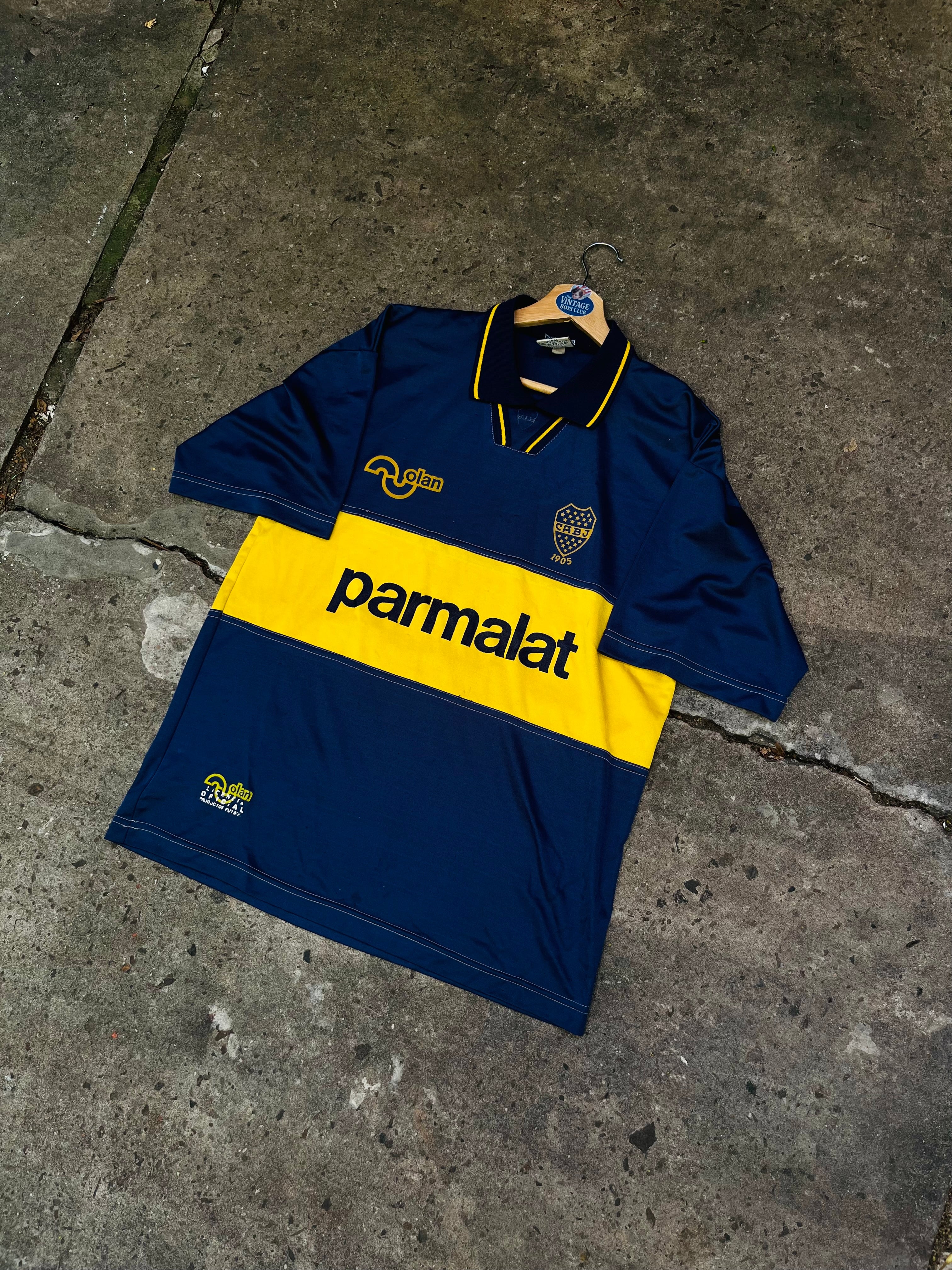 Camiseta Boca Olan Parmalat Original