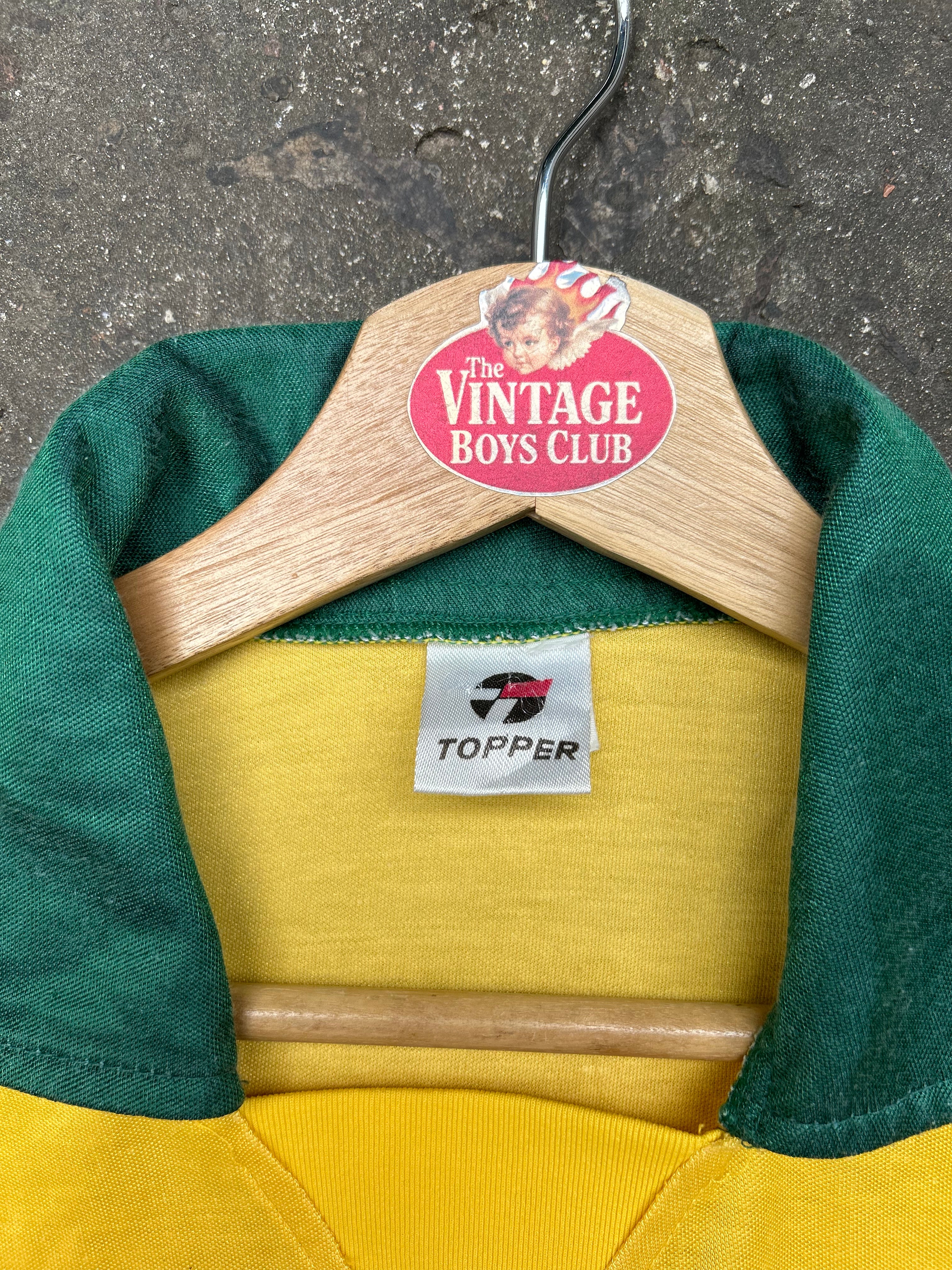 Camiseta Brasil 1990 Topper Titular Original