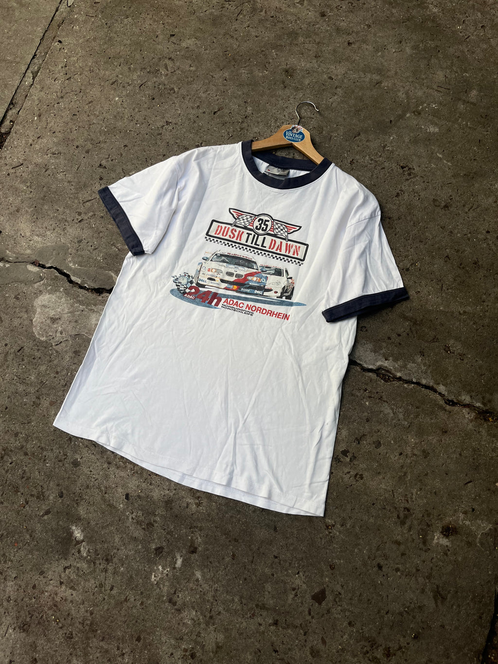 Remera Nascar De Carrera Vintage