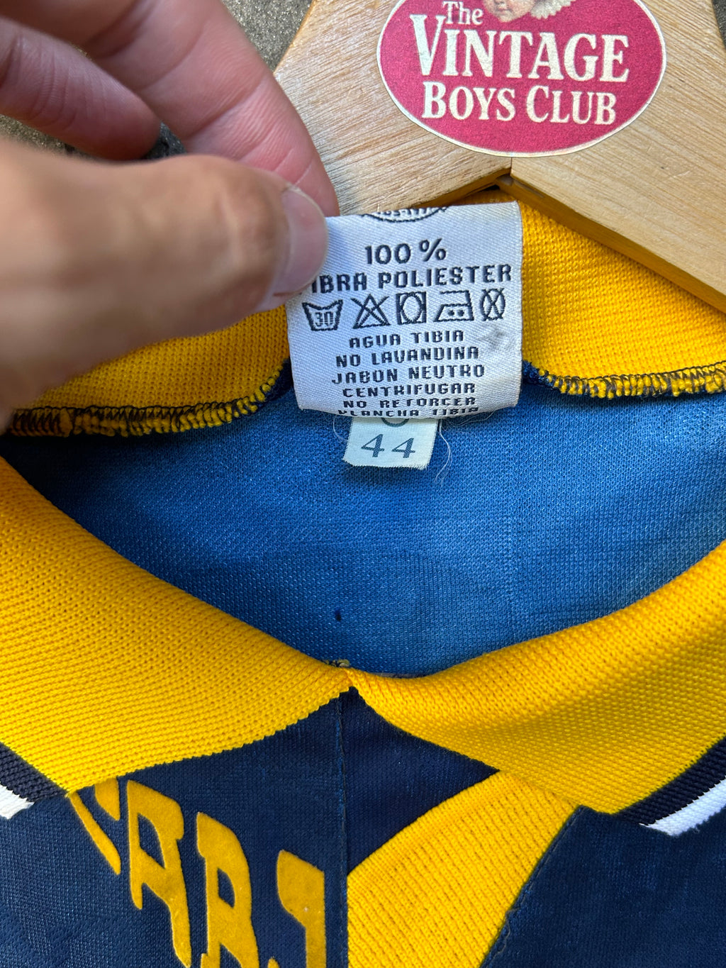 Camiseta Boca 1996 Quilmes de Juego