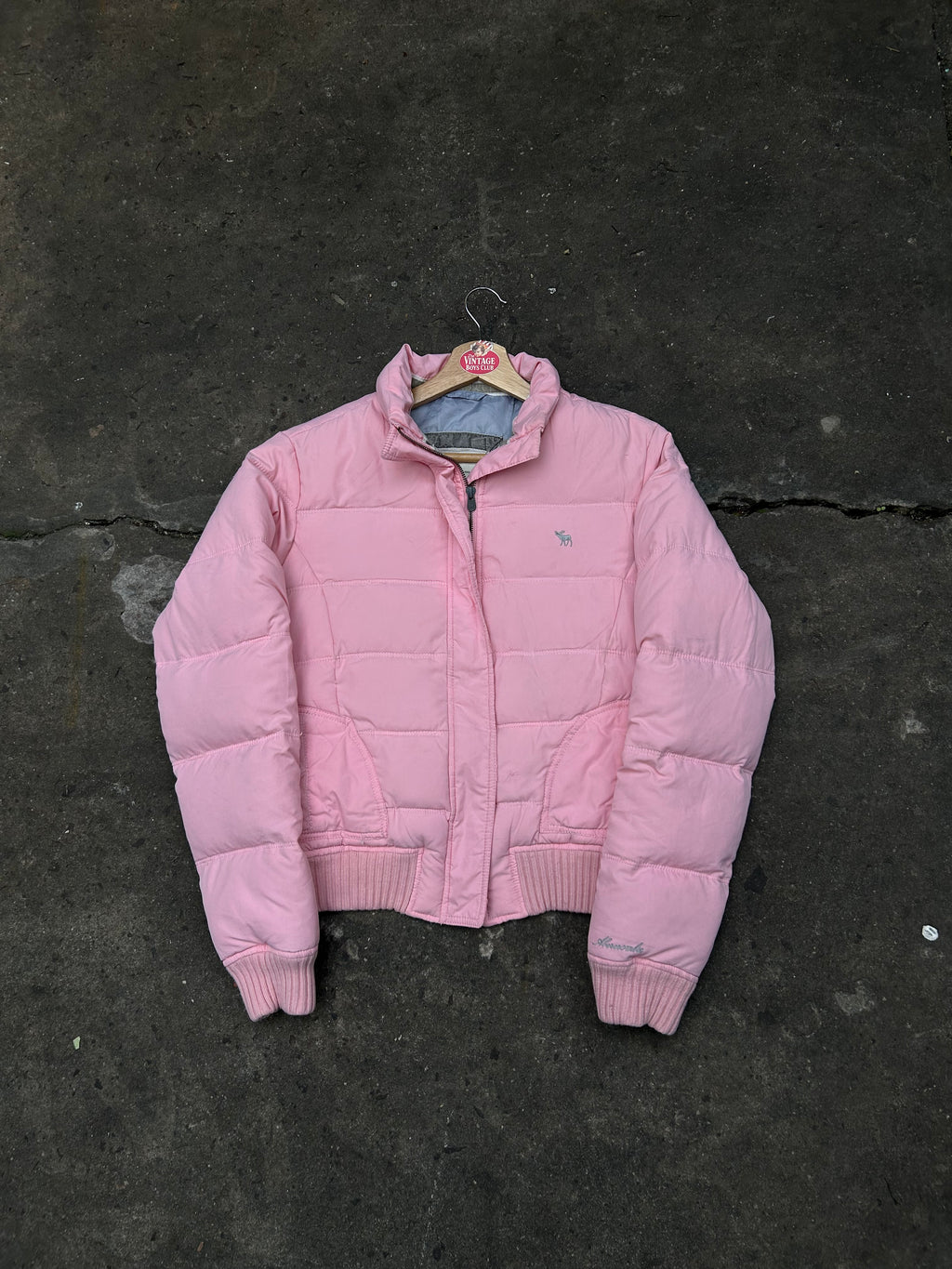 Puffer Abercrombie de Pluma Original