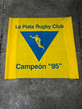 Bandera La Plata Rugby Campeon 1995