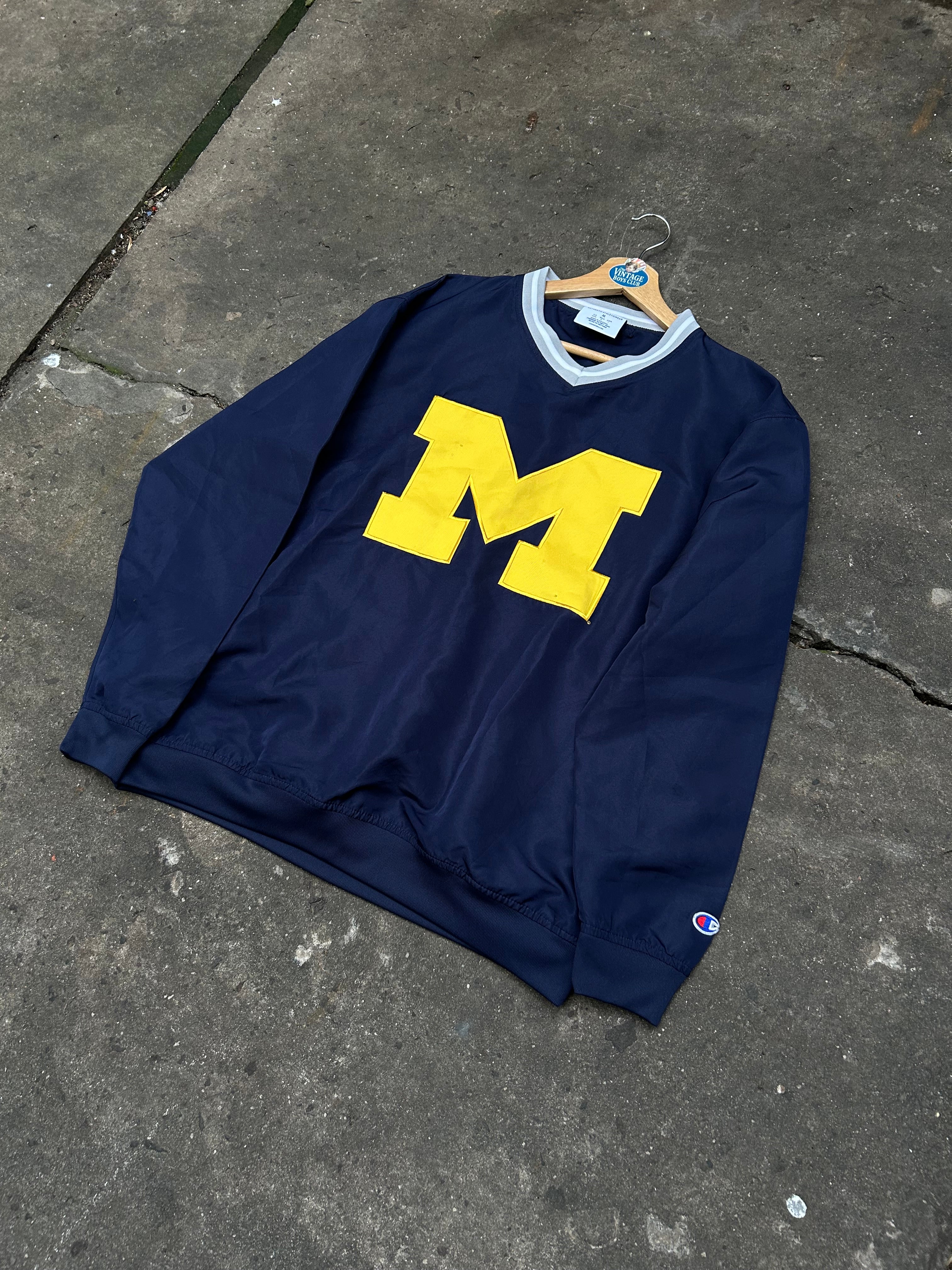 Buzo Michigan Champions Rompeviento 90s Original