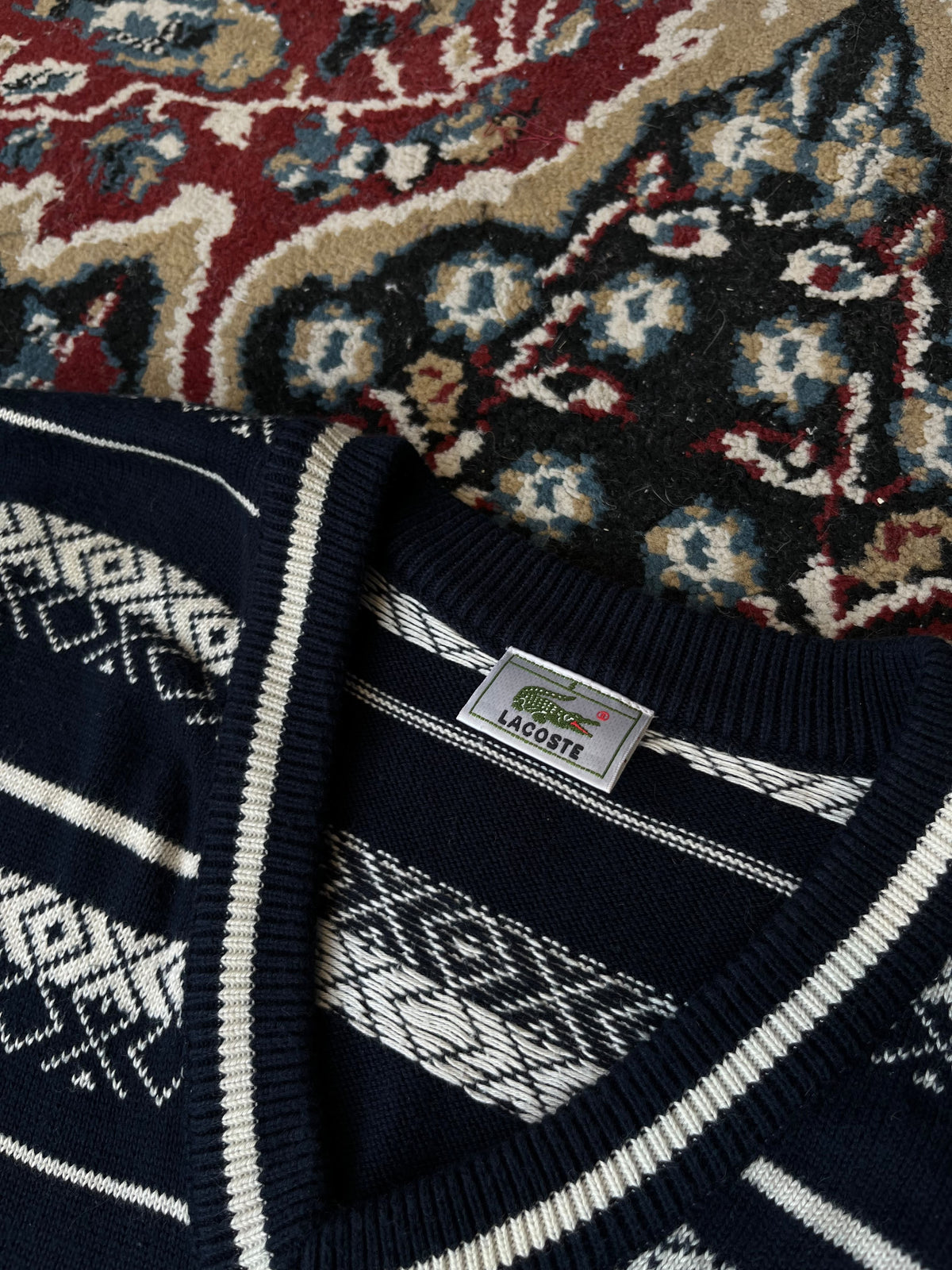 Chaleco Lacoste Vintage Original