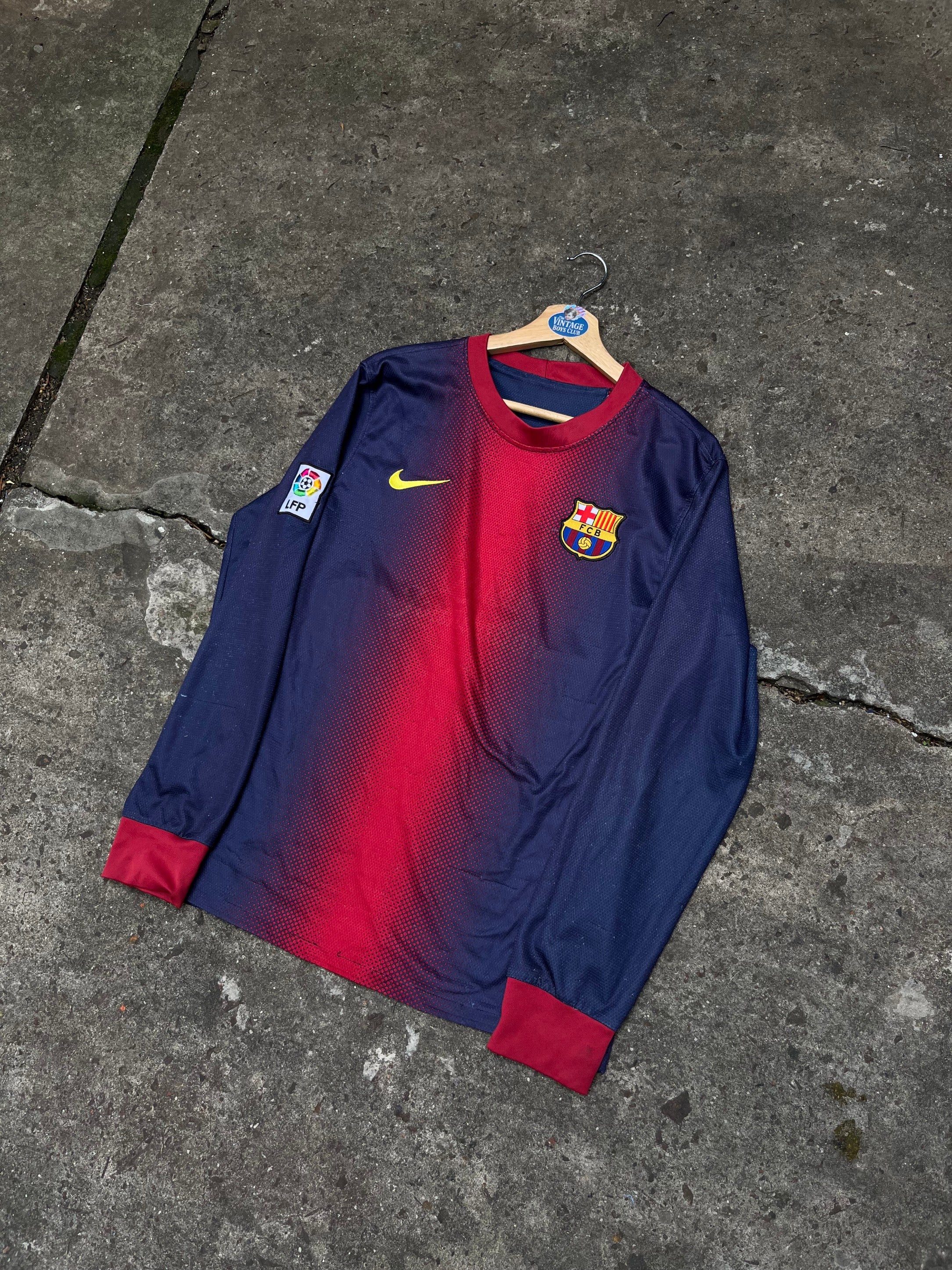 Camiseta Barcelona 2013 Manga Larga Original