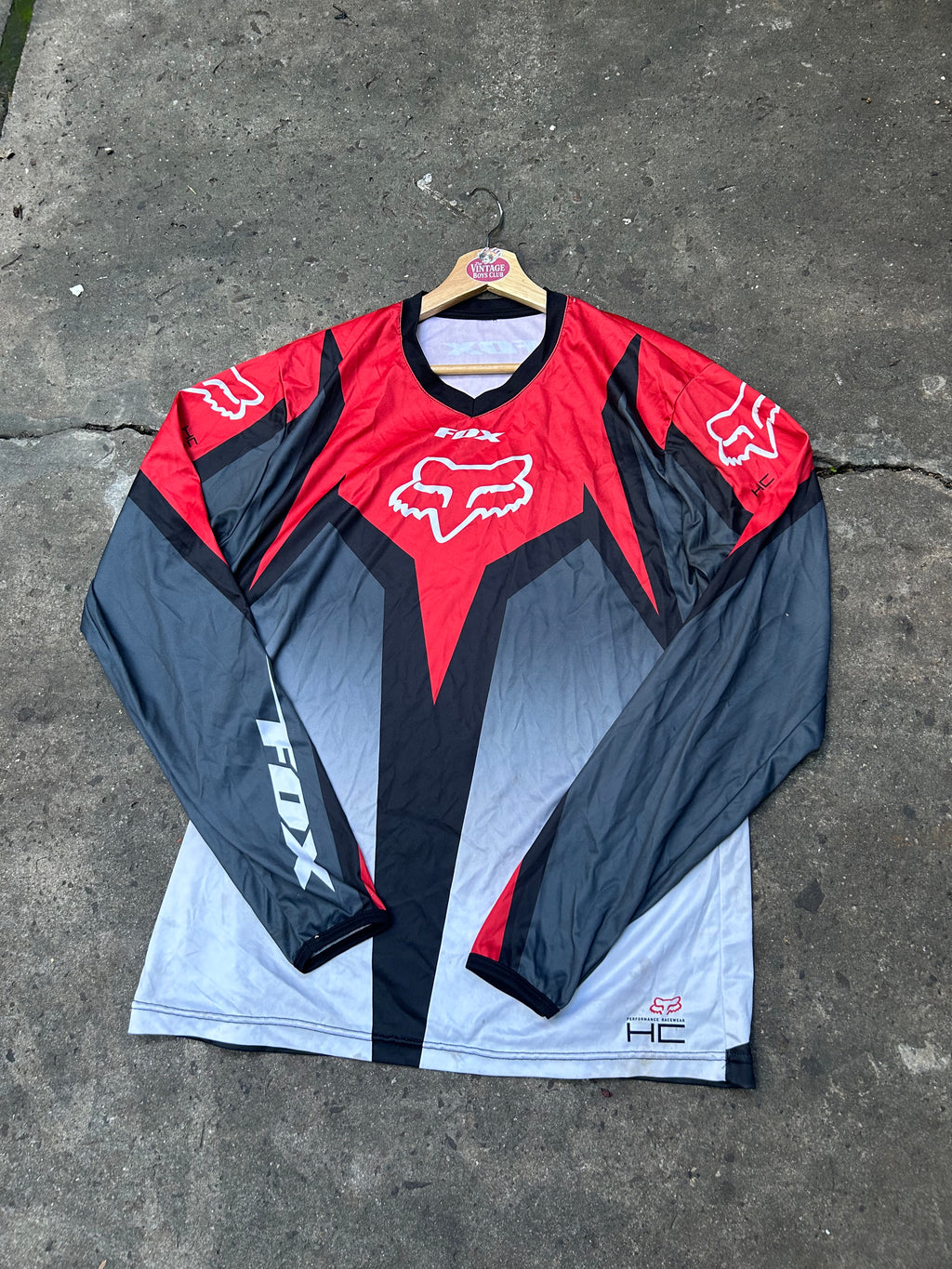 Remera Fox Moto Cross Manga Larga
