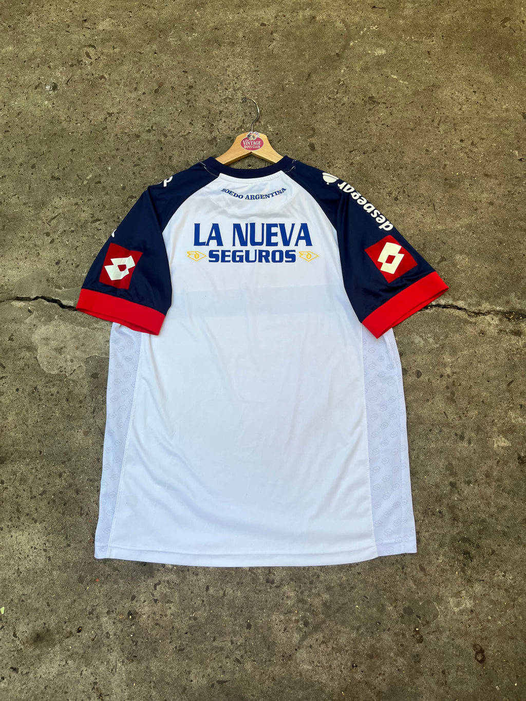 Camiseta San Lorenzo 2013 Lotto Suplente Original