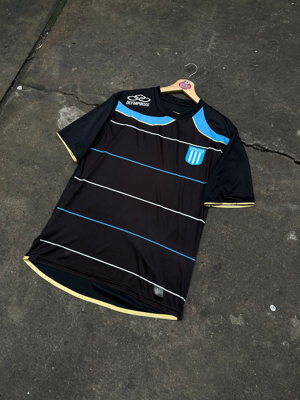 Camiseta Racing 2011 Olimpykus Suplente Original